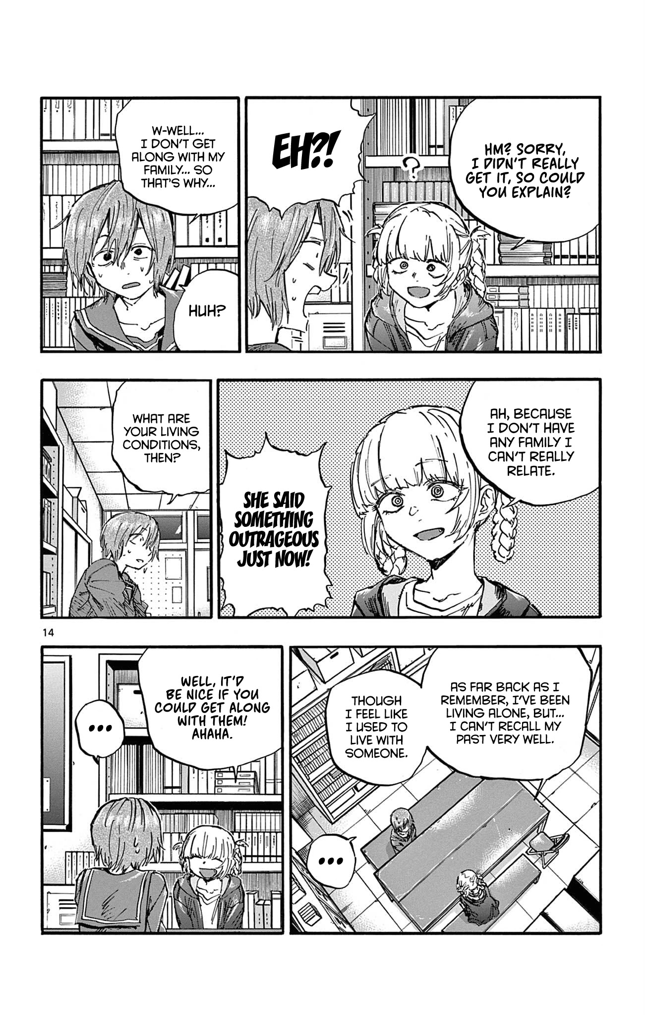 Yofukashi no Uta chapter 76 page 14