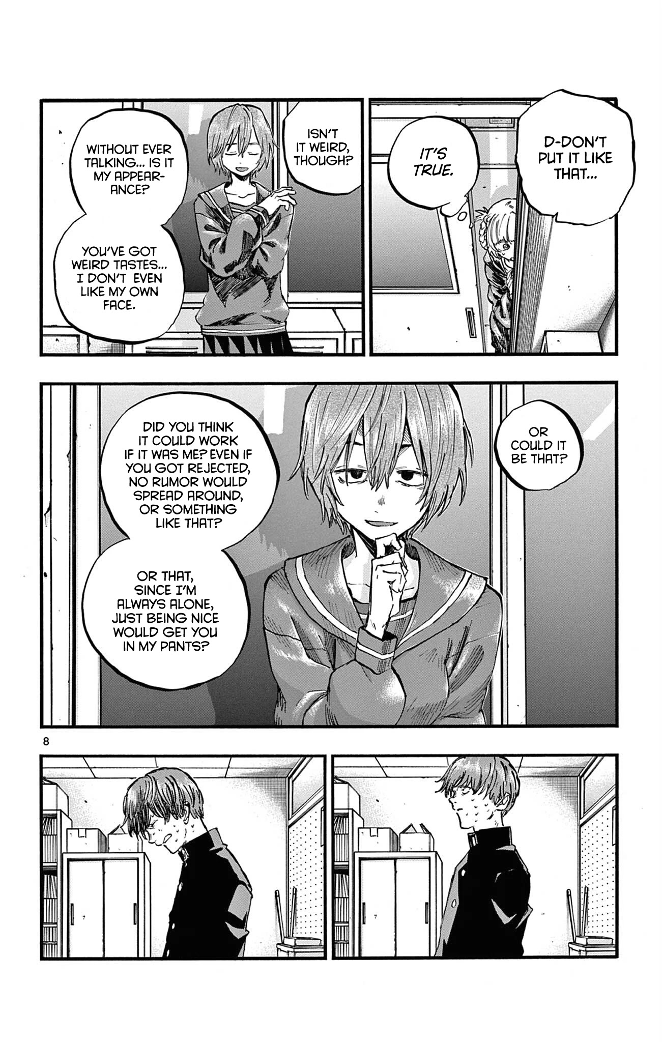 Yofukashi no Uta chapter 76 page 8