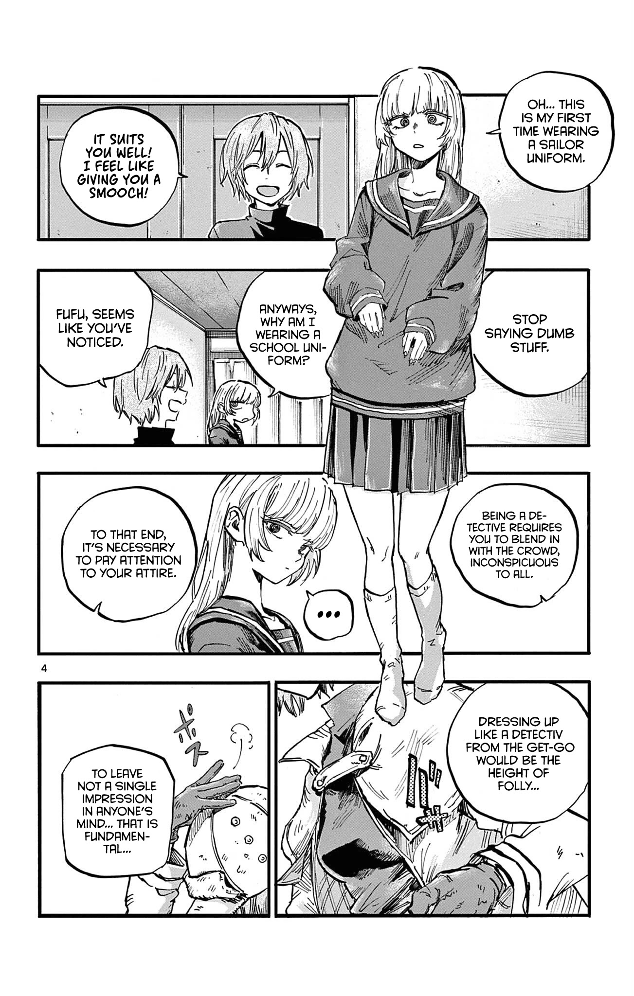 Yofukashi no Uta chapter 77 page 4