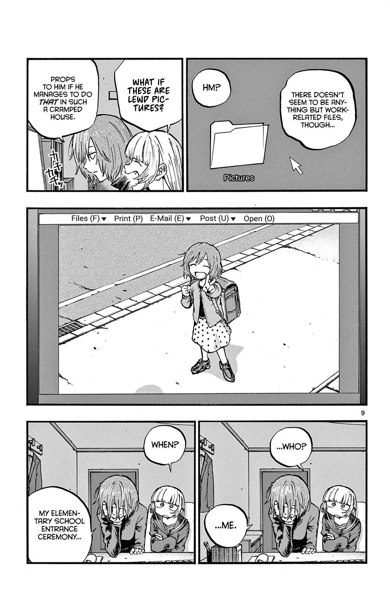 Yofukashi no Uta chapter 77 page 9
