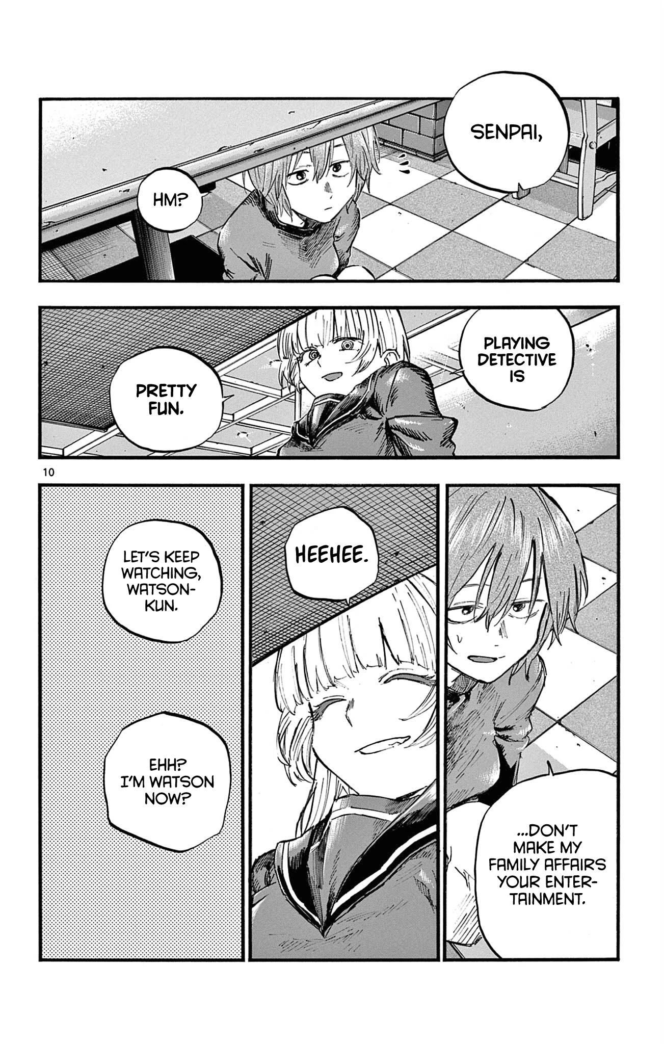 Yofukashi no Uta chapter 78 page 10