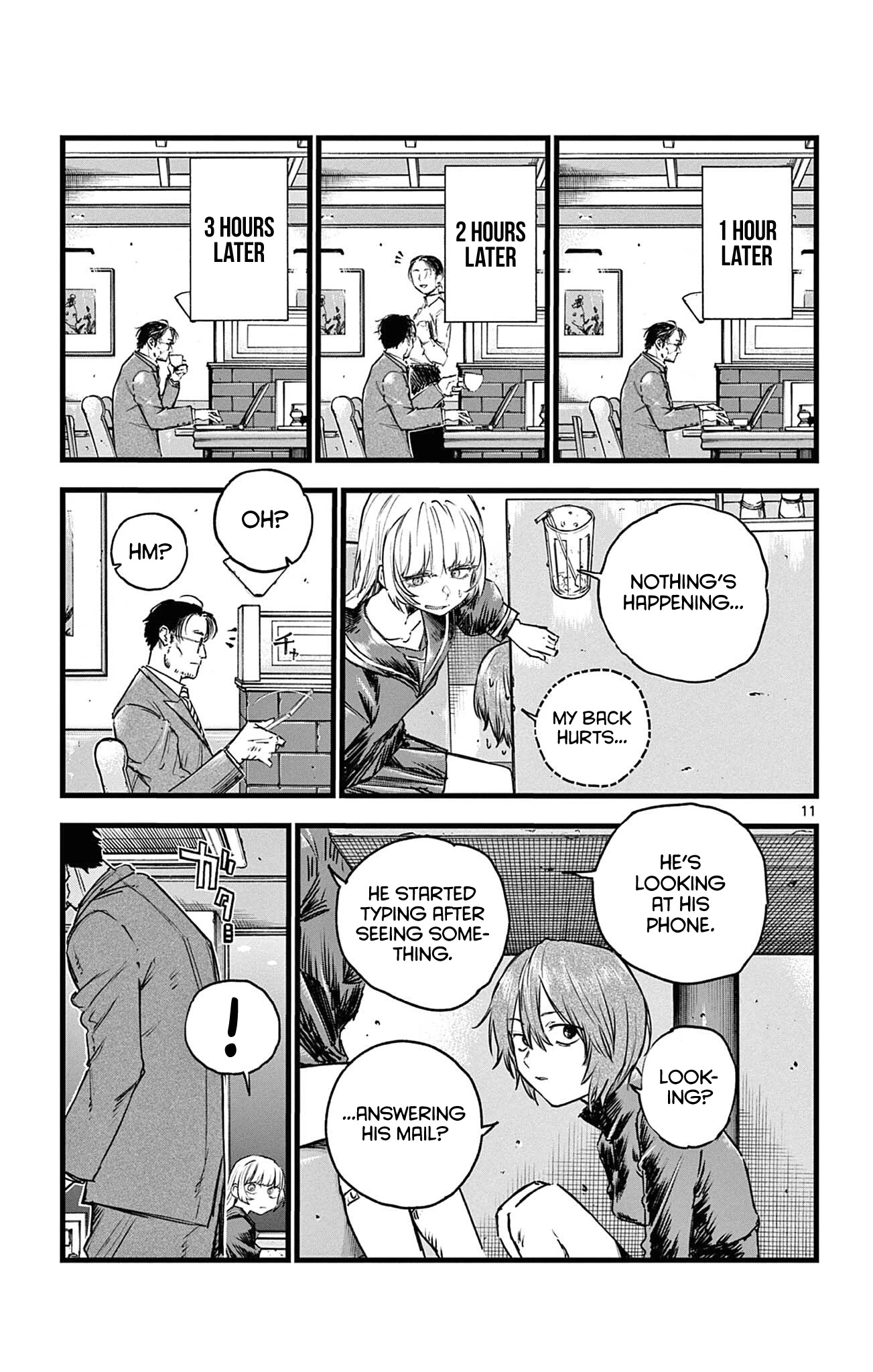 Yofukashi no Uta chapter 78 page 11