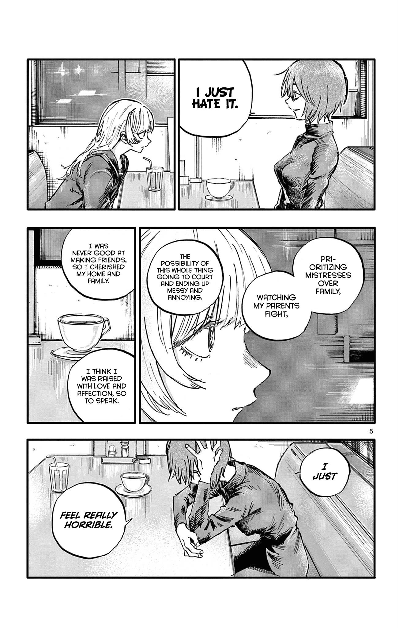 Yofukashi no Uta chapter 78 page 5