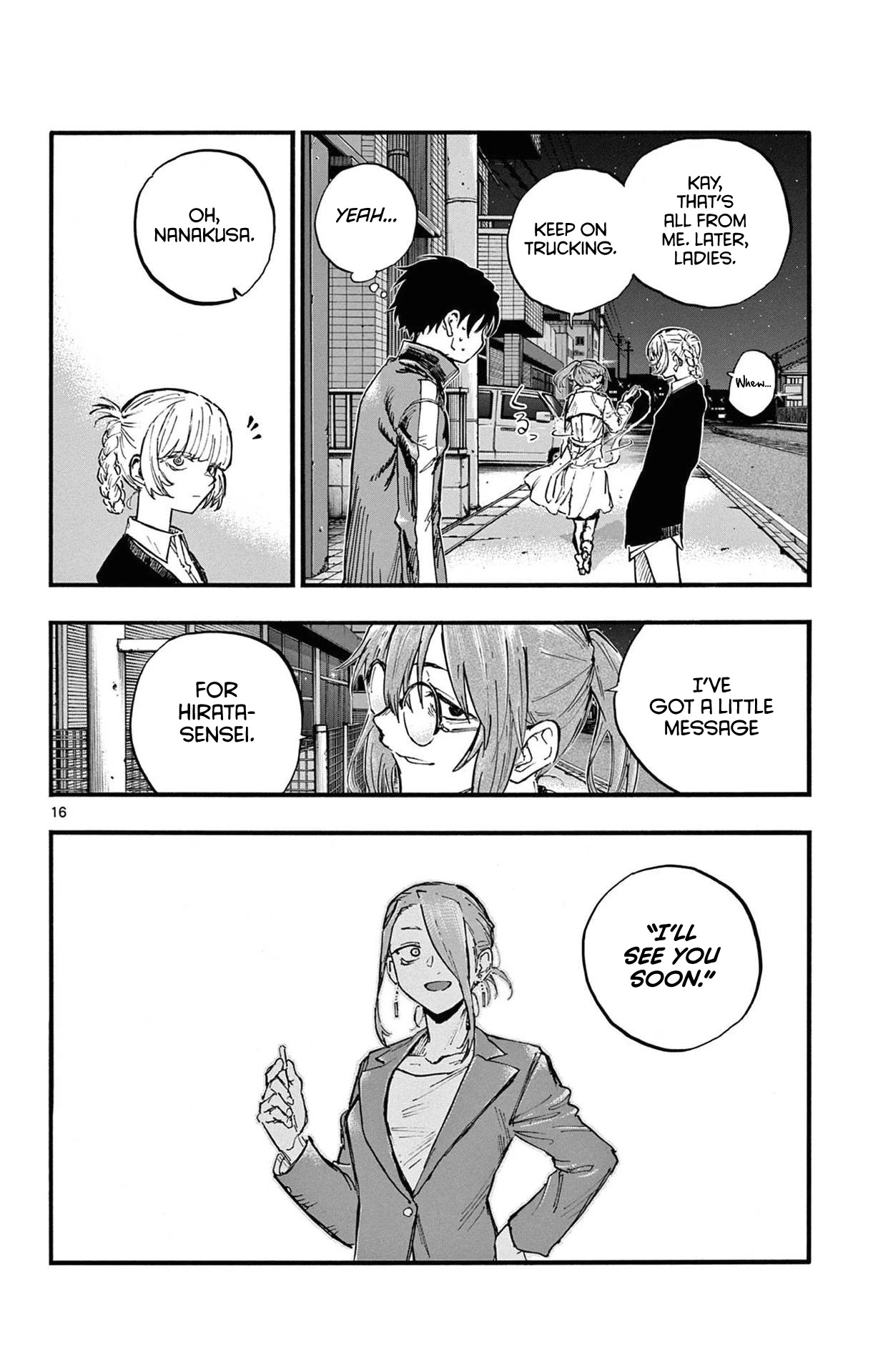 Yofukashi no Uta chapter 82 page 15
