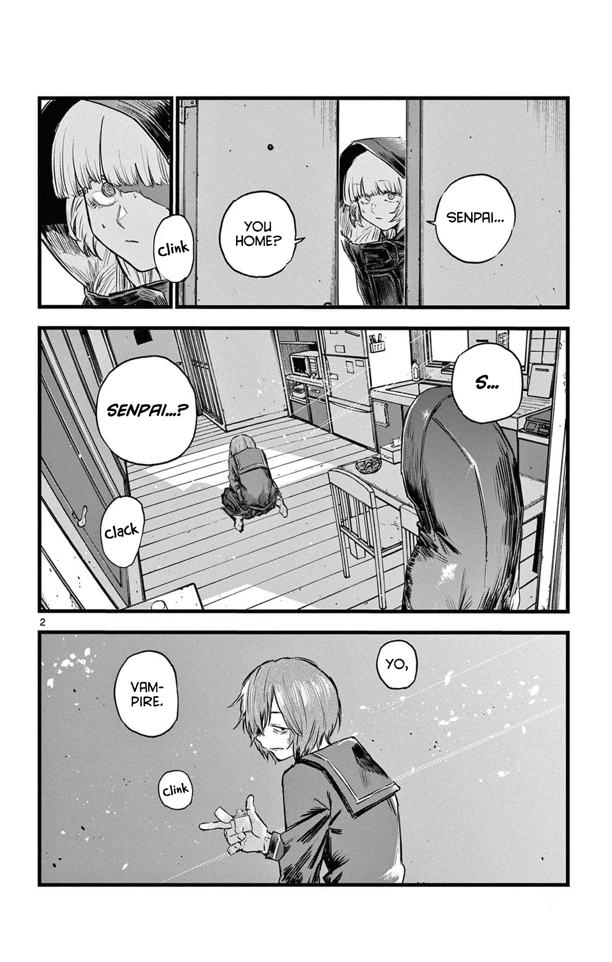 Yofukashi no Uta chapter 82 page 2