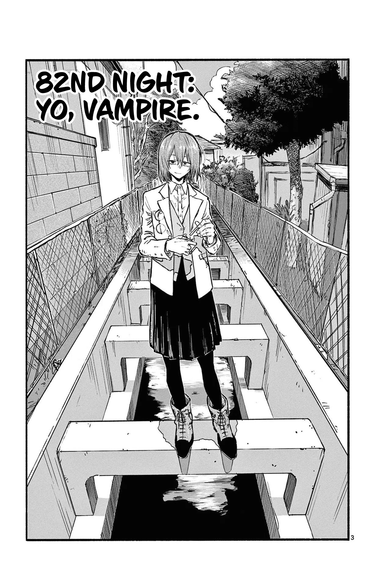 Yofukashi no Uta chapter 82 page 3