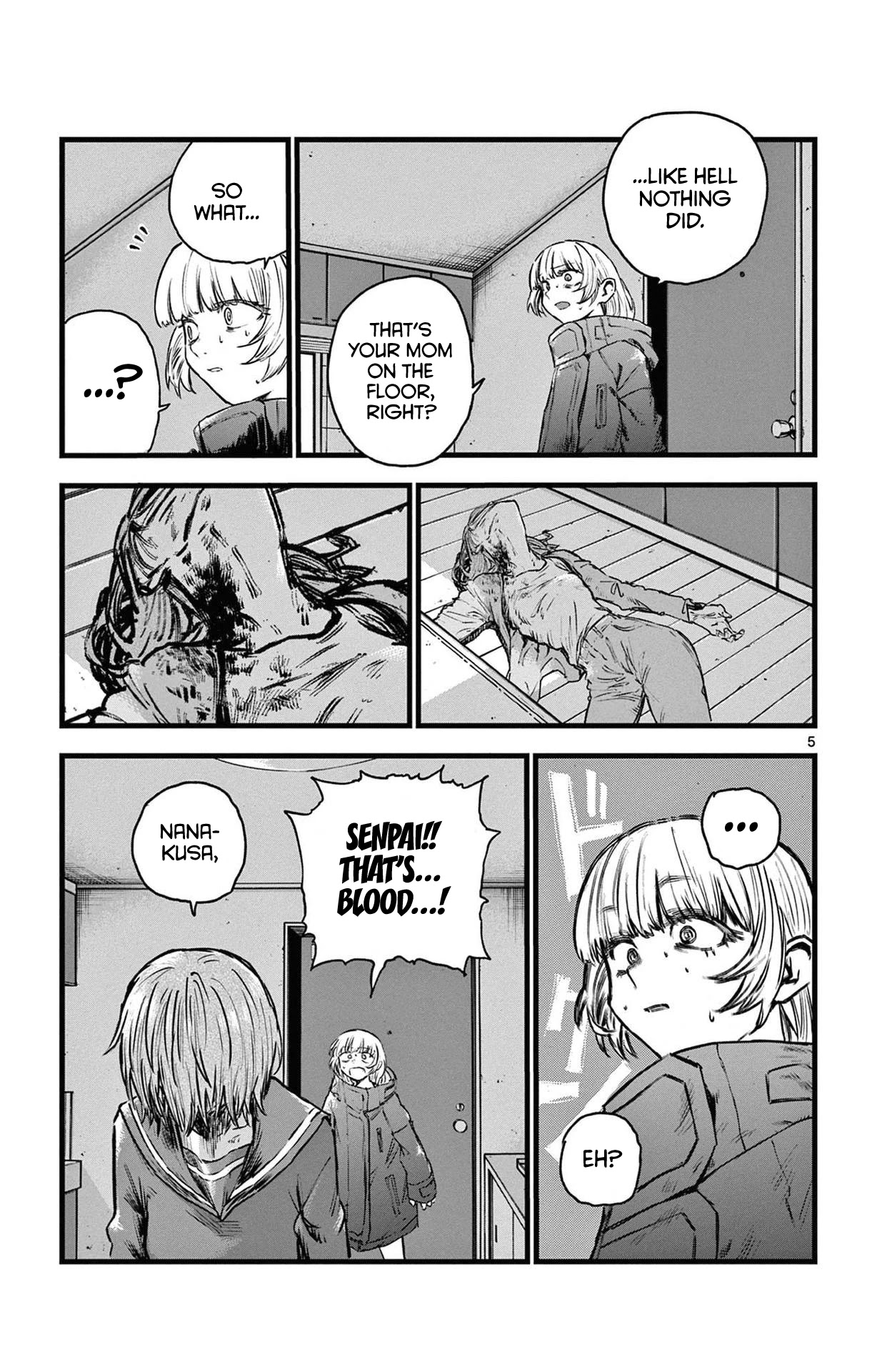 Yofukashi no Uta chapter 82 page 5