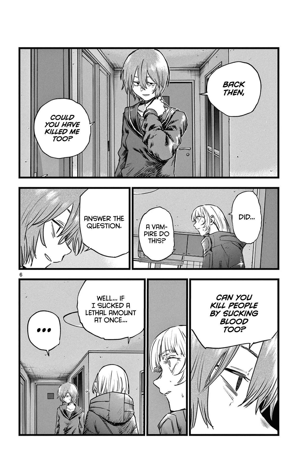 Yofukashi no Uta chapter 82 page 6