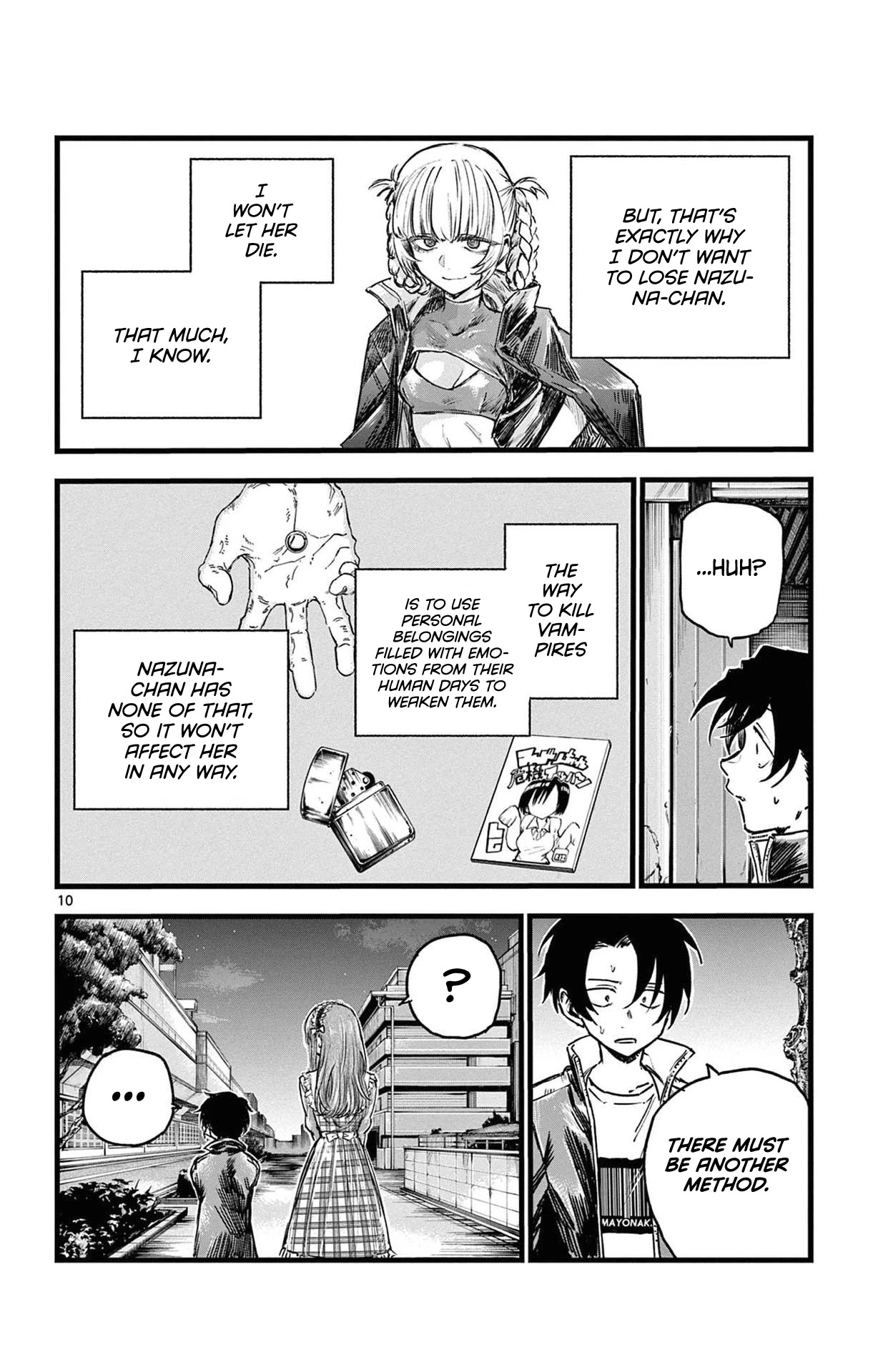 Yofukashi no Uta chapter 83 page 10