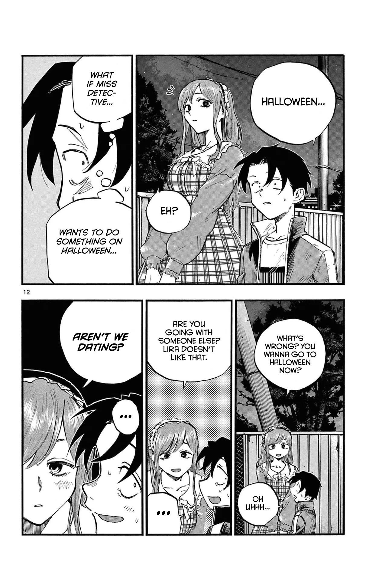 Yofukashi no Uta chapter 83 page 12