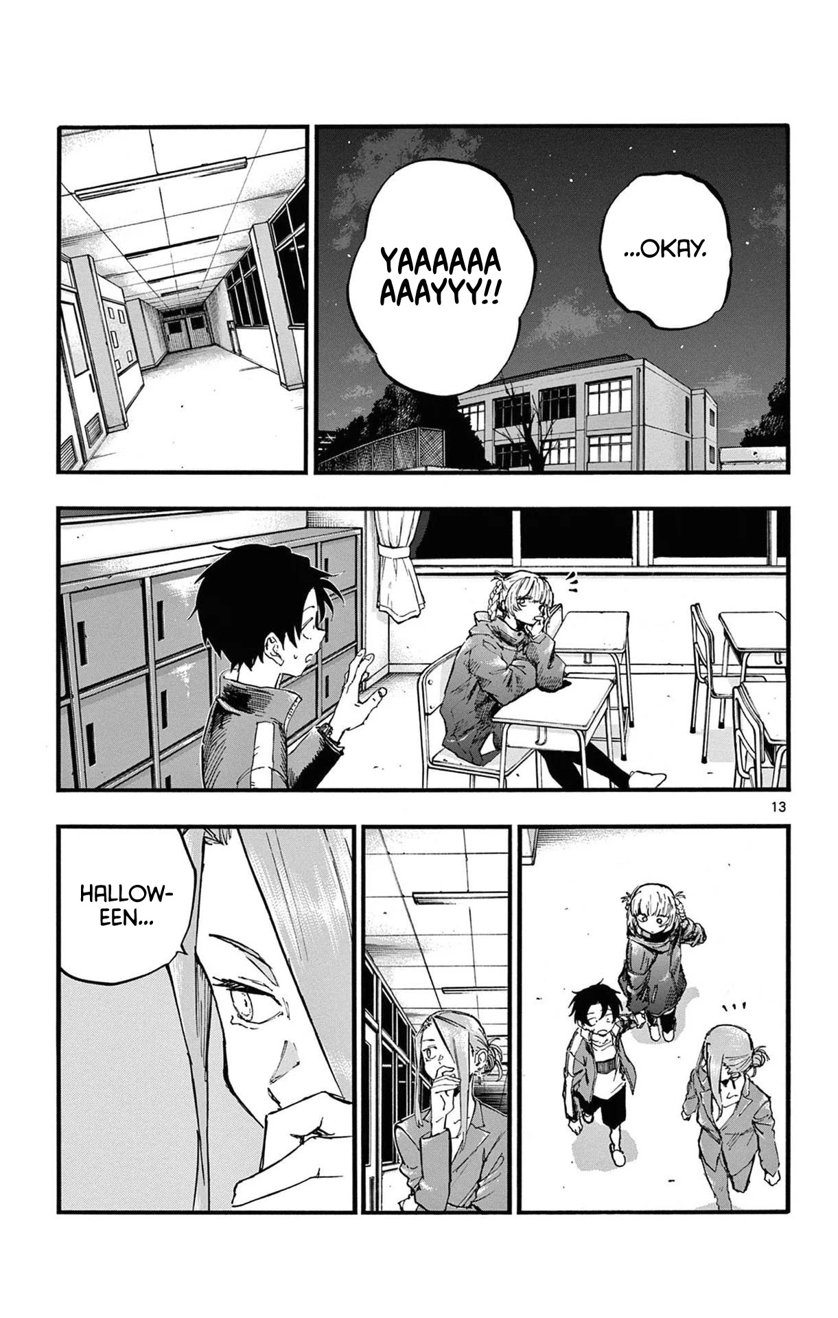 Yofukashi no Uta chapter 83 page 13