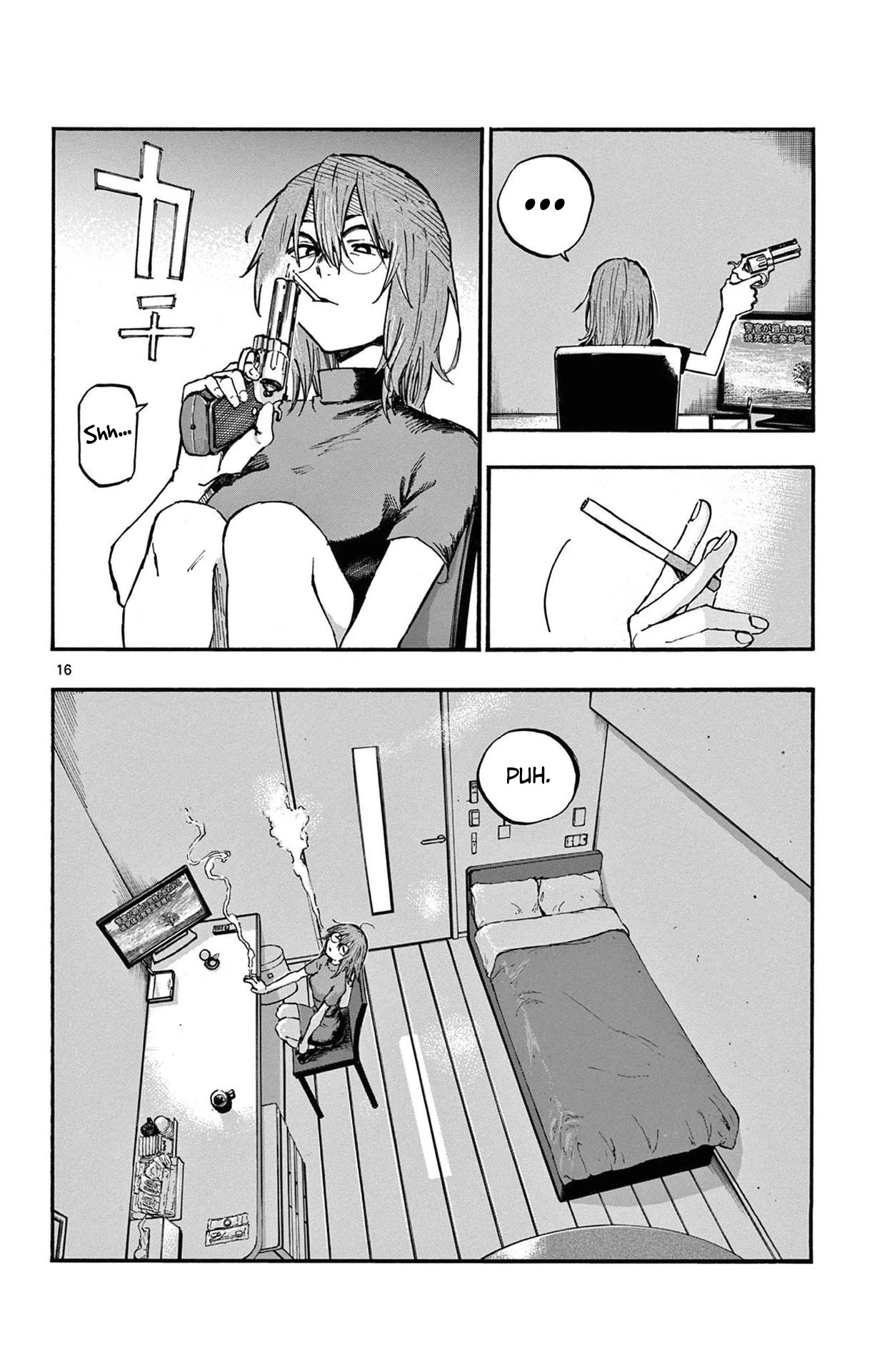 Yofukashi no Uta chapter 83 page 16