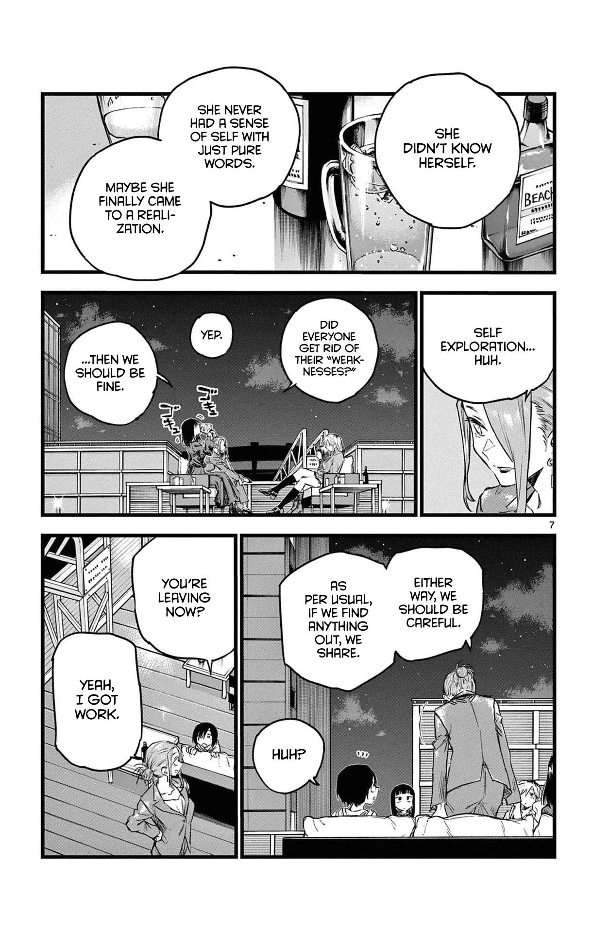 Yofukashi no Uta chapter 83 page 7