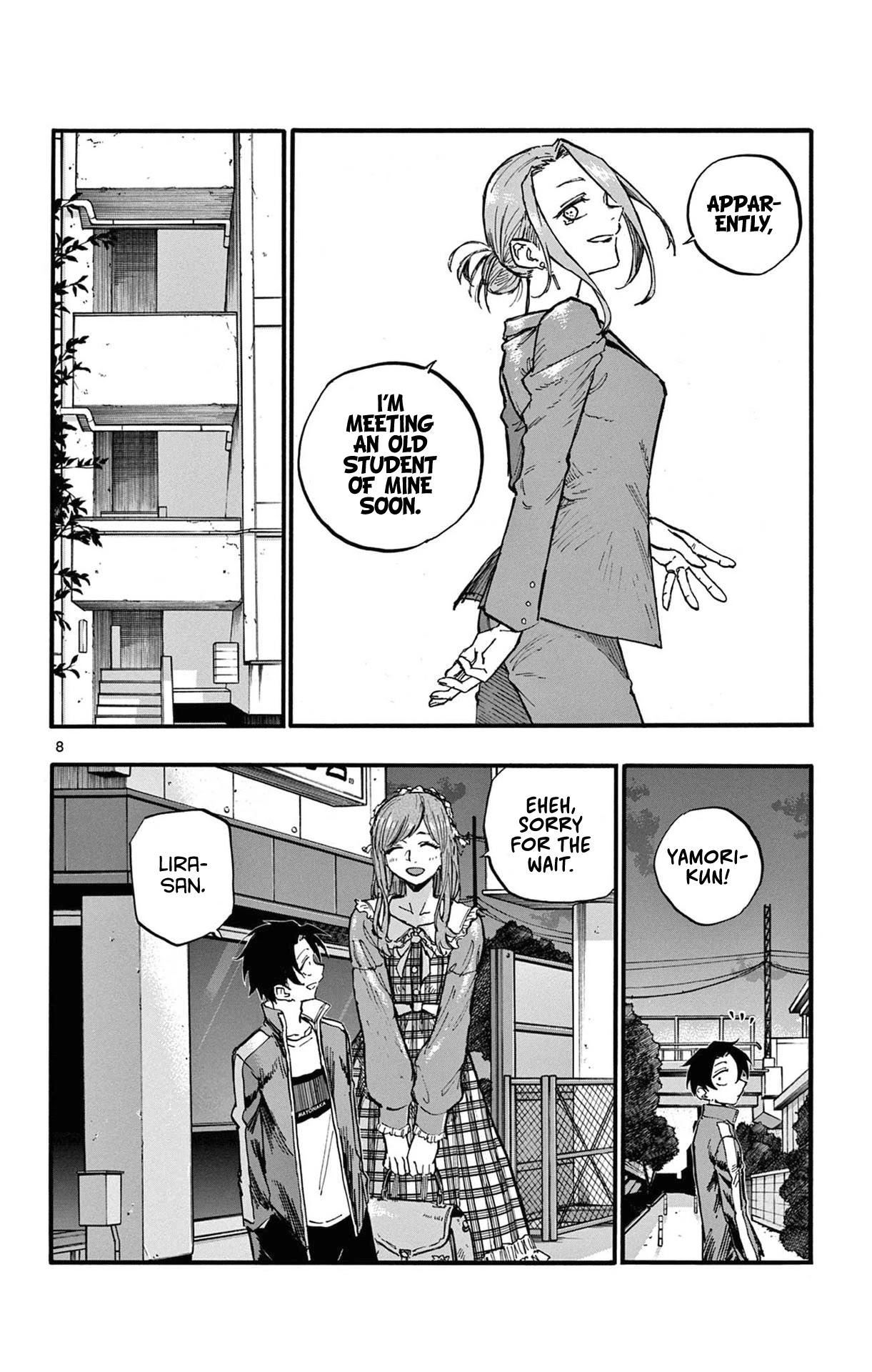 Yofukashi no Uta chapter 83 page 8