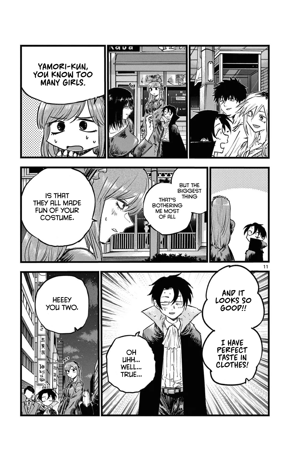 Yofukashi no Uta chapter 84 page 11