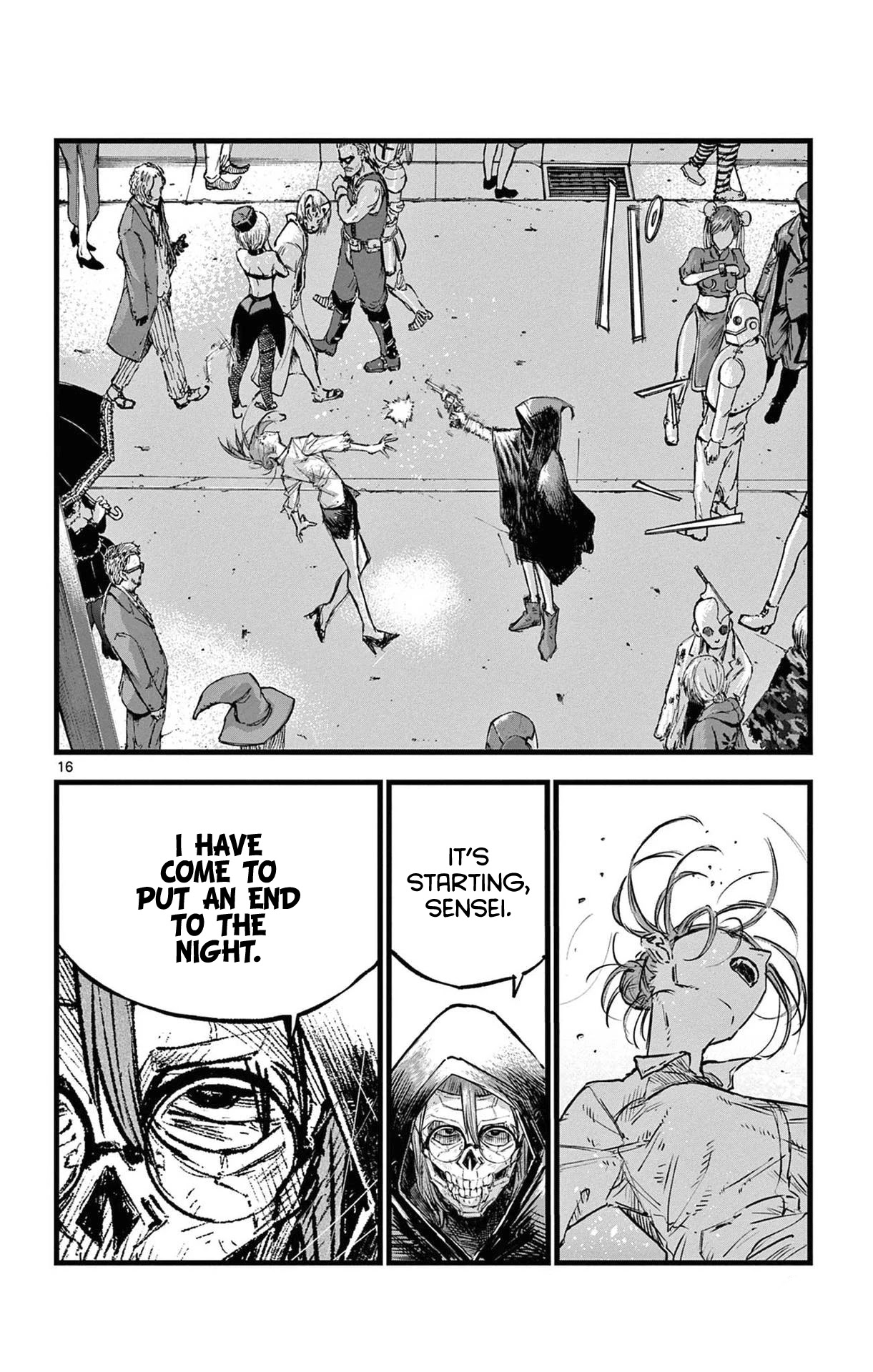 Yofukashi no Uta chapter 84 page 16
