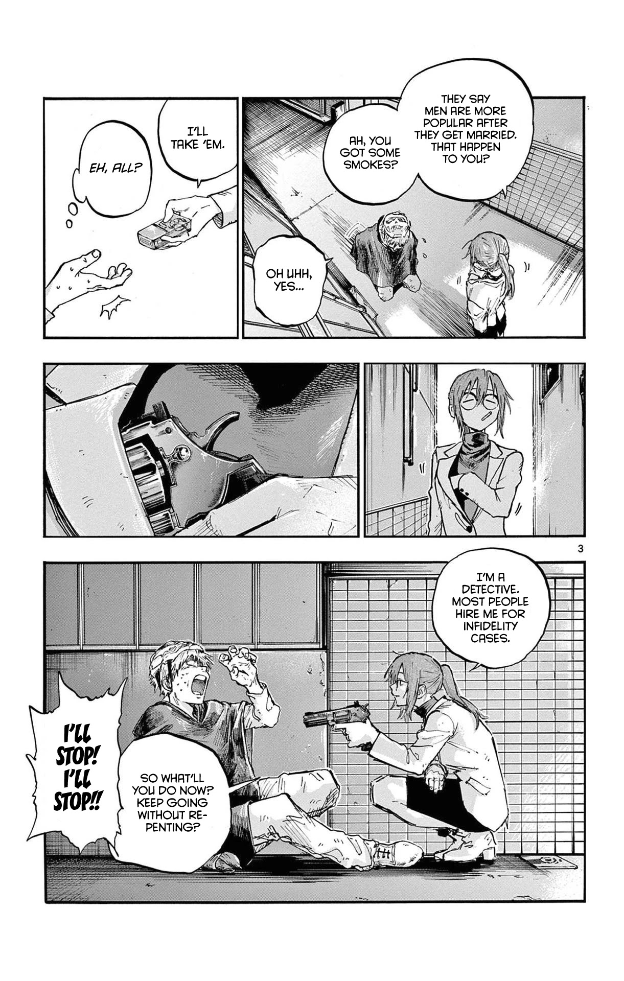 Yofukashi no Uta chapter 84 page 3