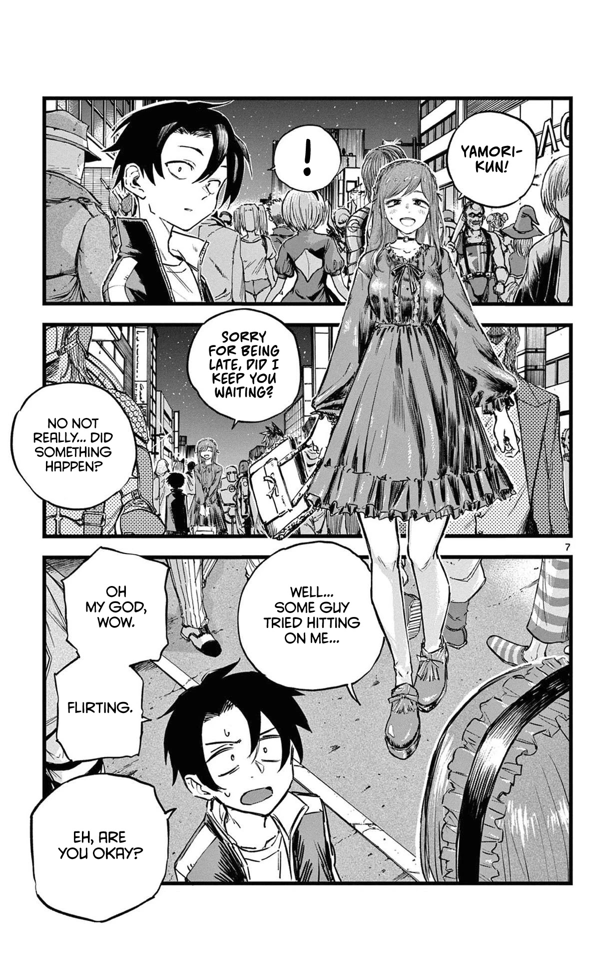 Yofukashi no Uta chapter 84 page 7