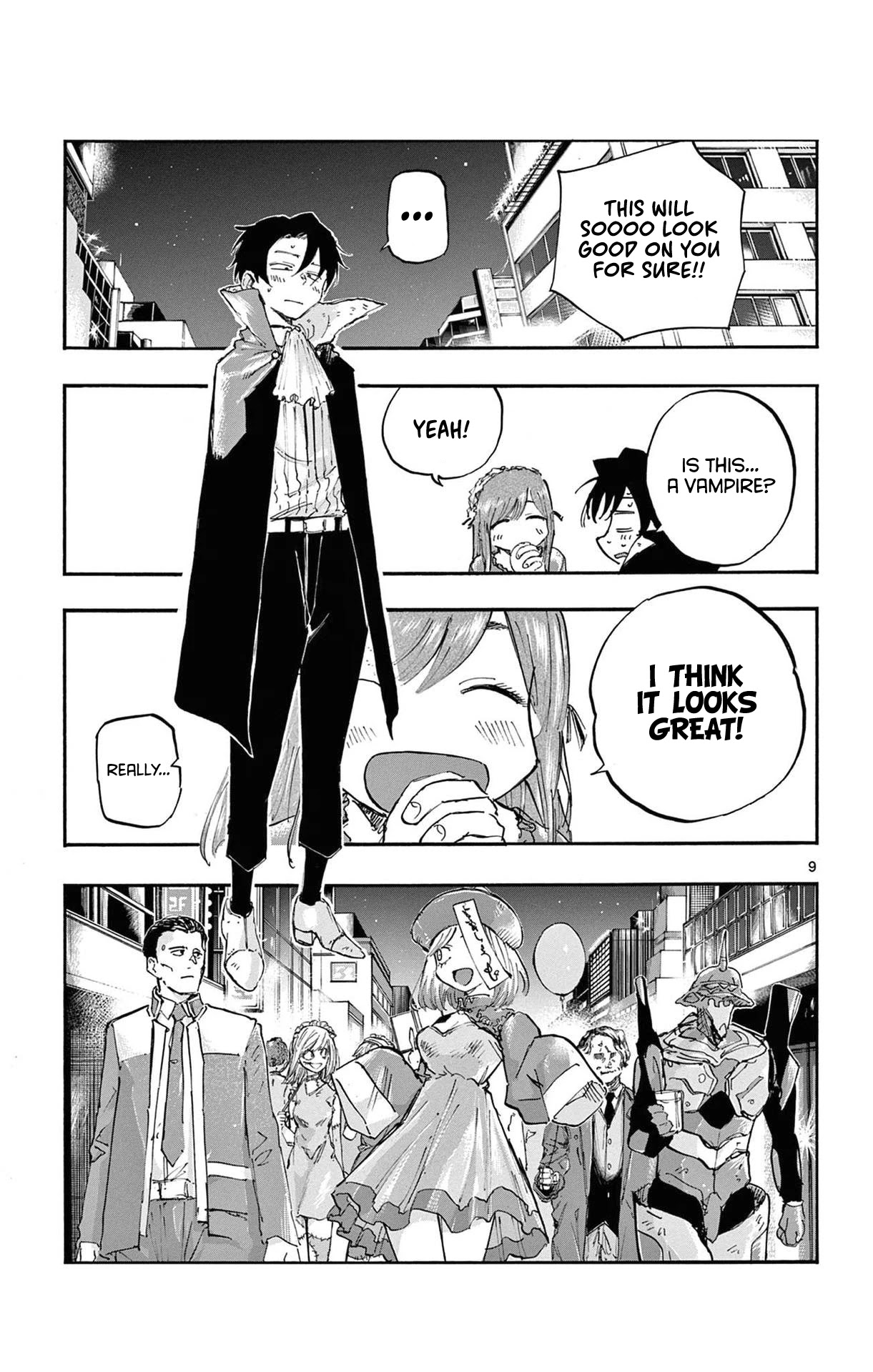 Yofukashi no Uta chapter 84 page 9