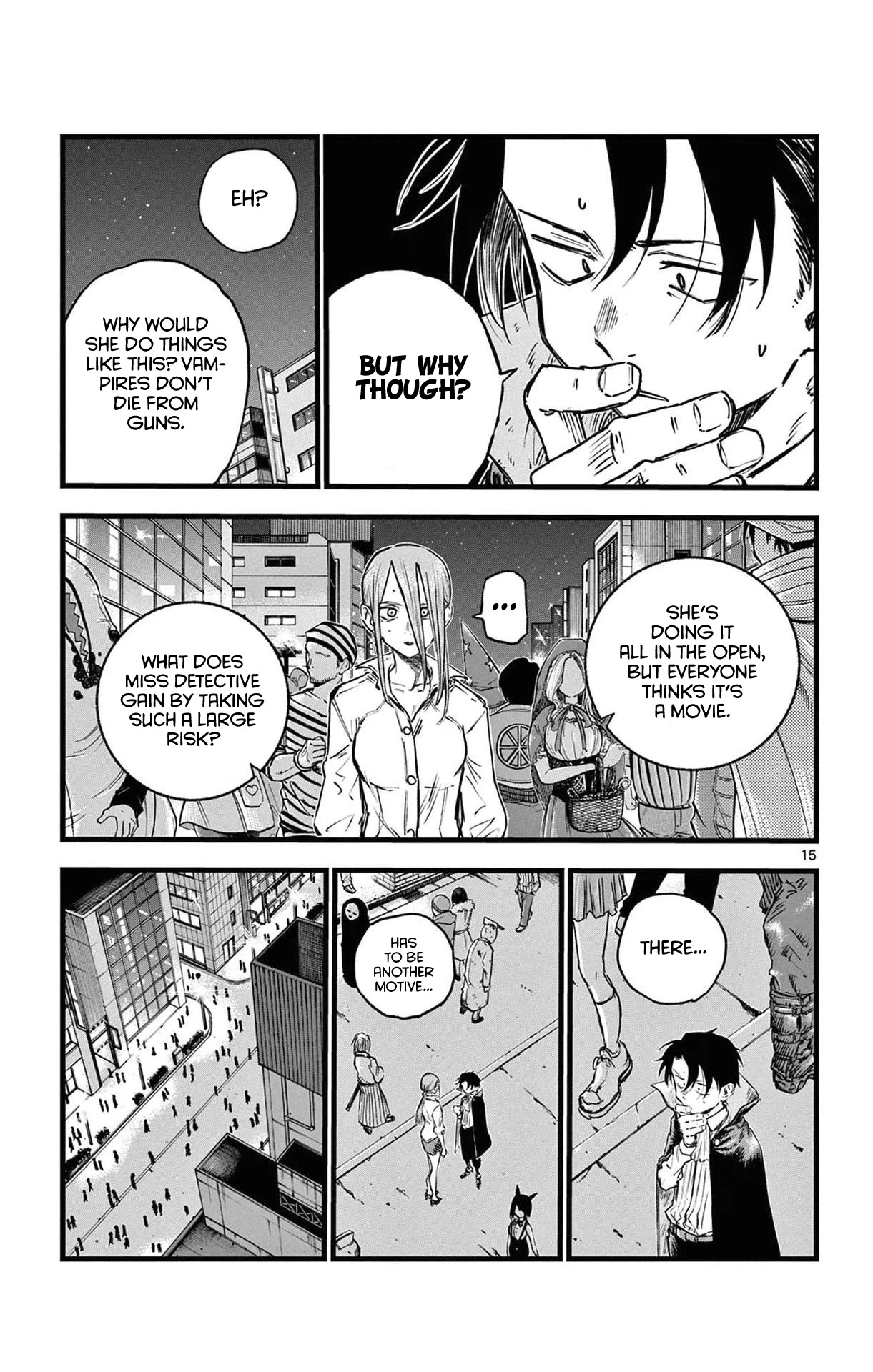 Yofukashi no Uta chapter 85 page 14