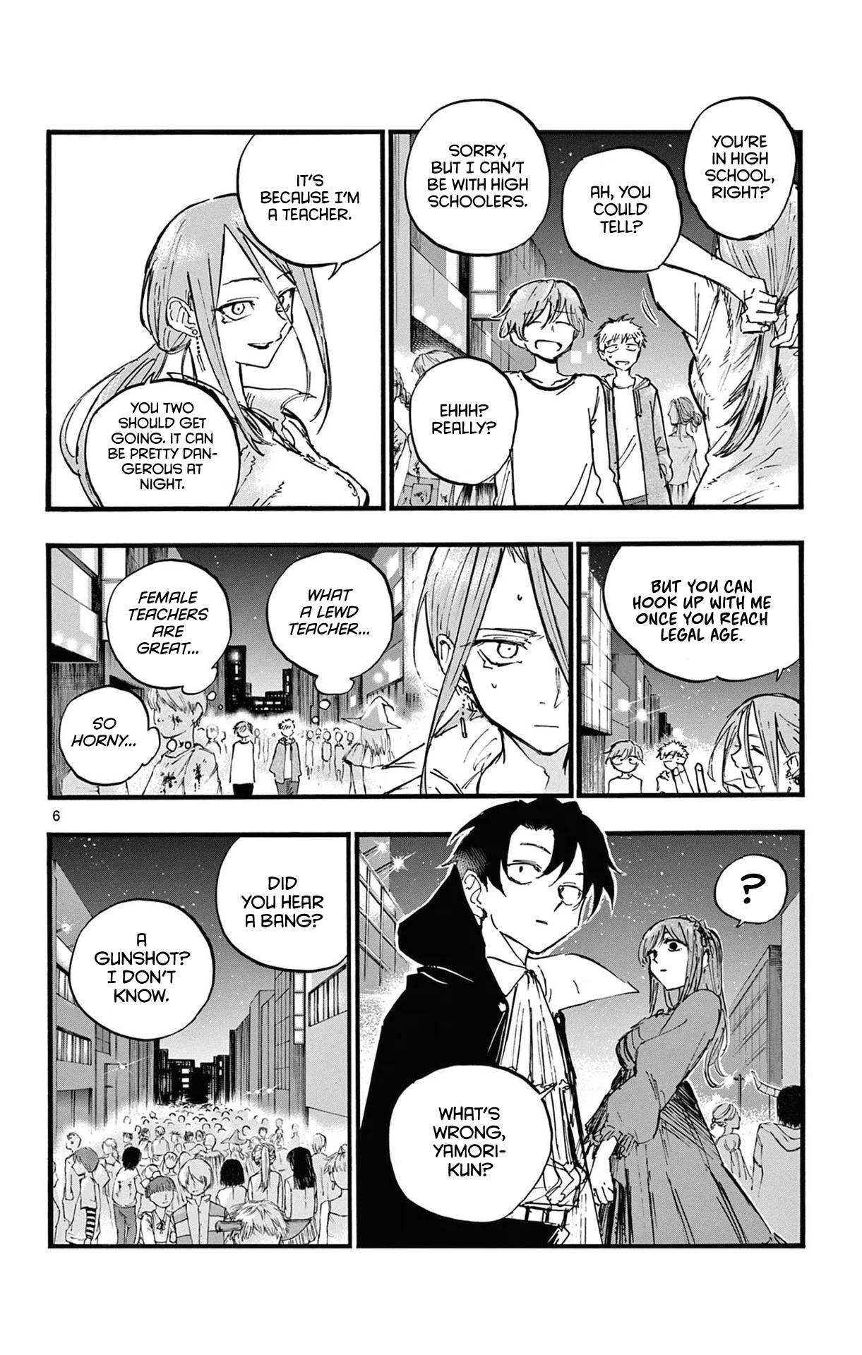 Yofukashi no Uta chapter 85 page 5