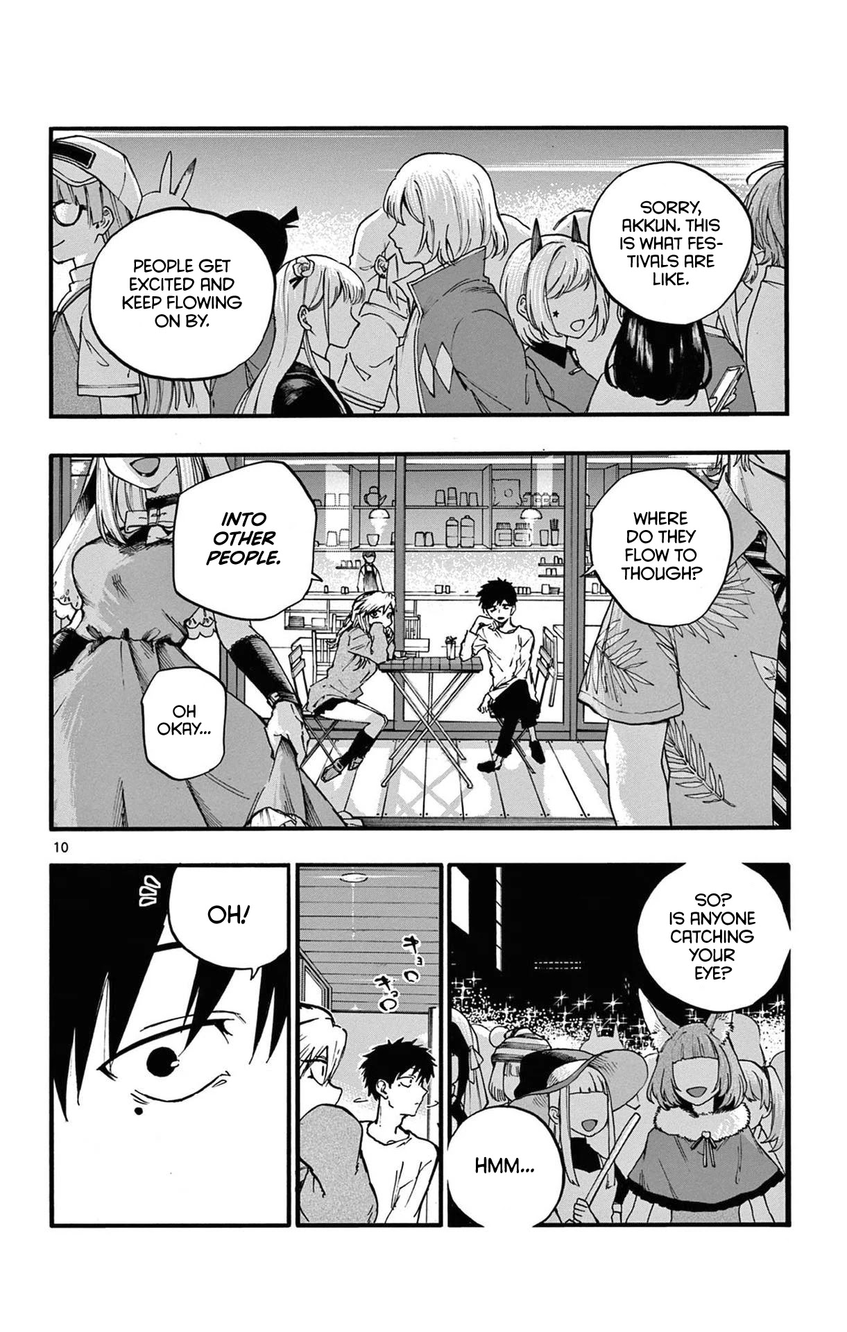 Yofukashi no Uta chapter 85 page 9