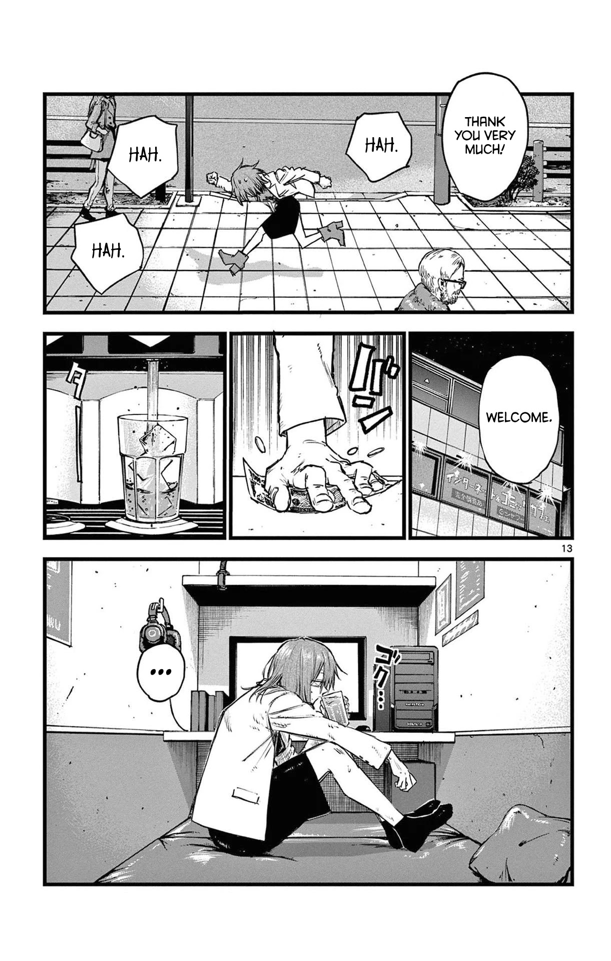 Yofukashi no Uta chapter 86 page 13