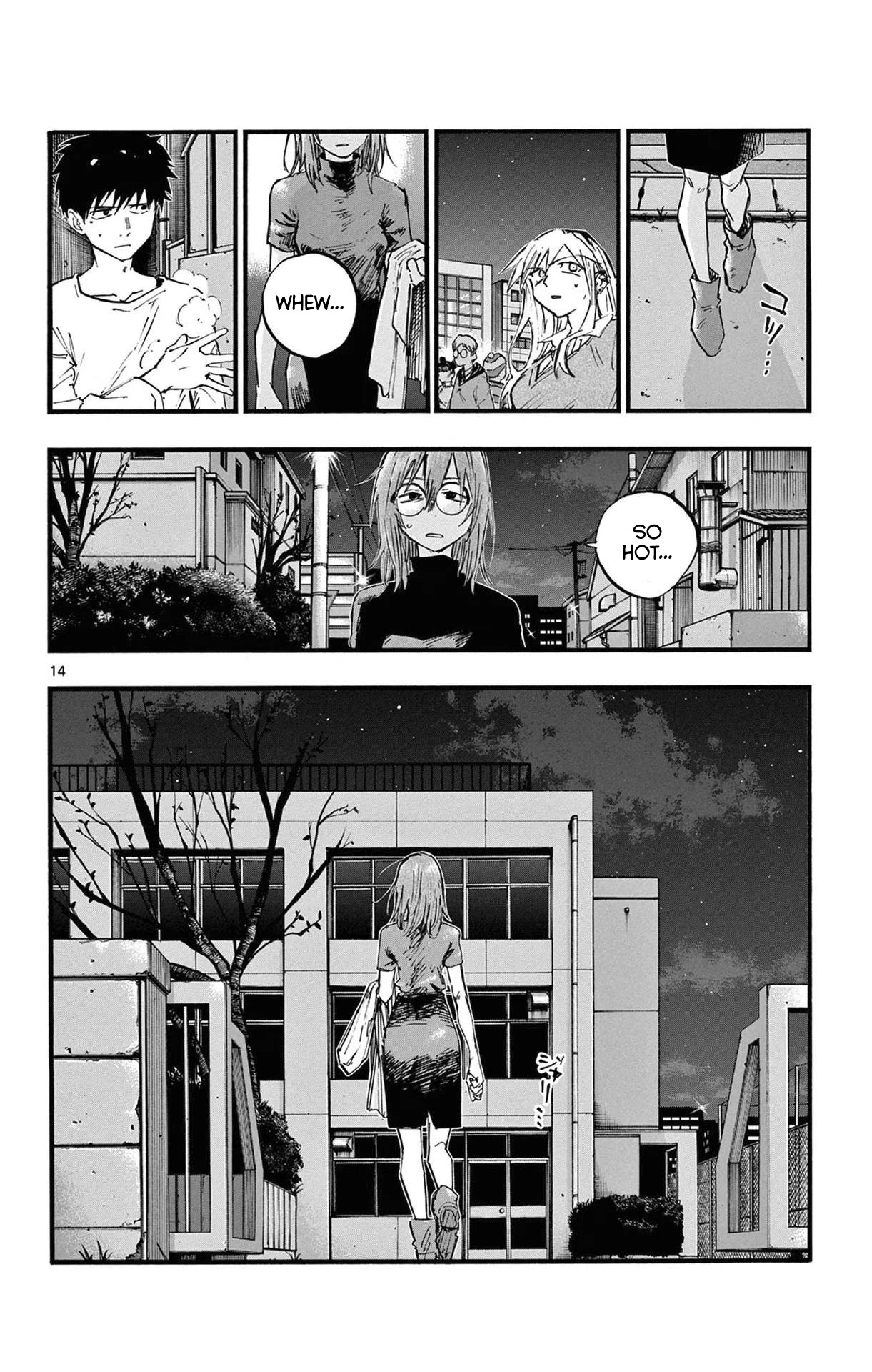 Yofukashi no Uta chapter 86 page 14