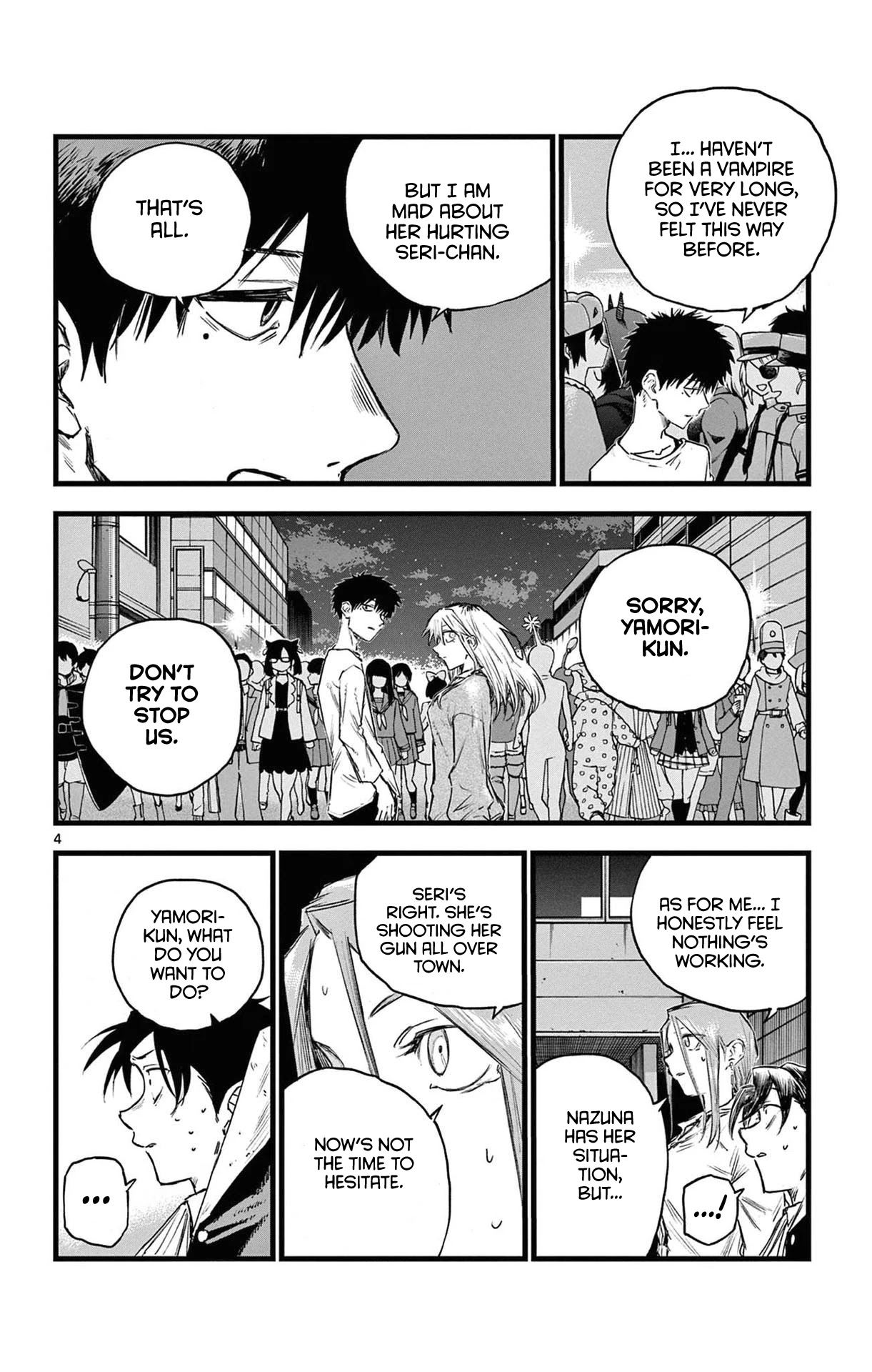 Yofukashi no Uta chapter 86 page 4