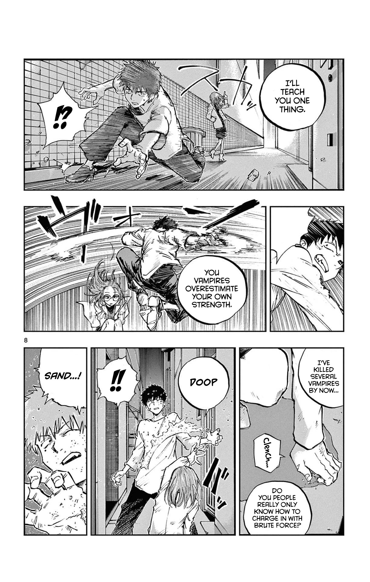 Yofukashi no Uta chapter 86 page 8