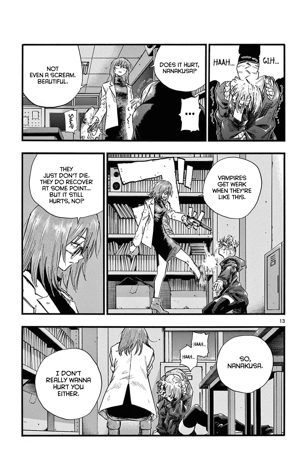 Yofukashi no Uta chapter 87 page 13