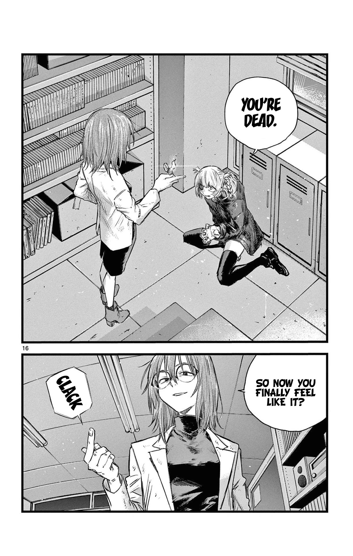 Yofukashi no Uta chapter 87 page 16