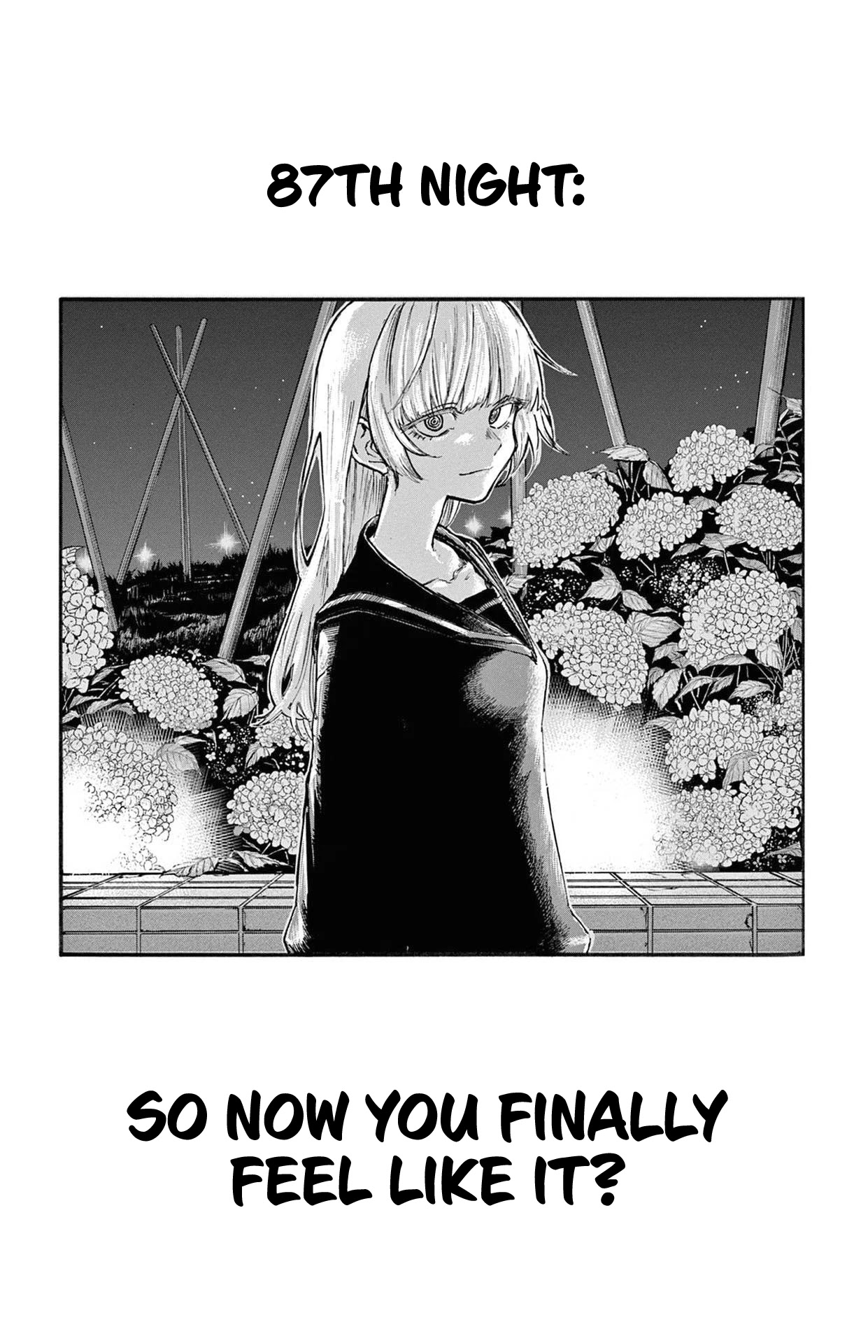 Yofukashi no Uta chapter 87 page 3