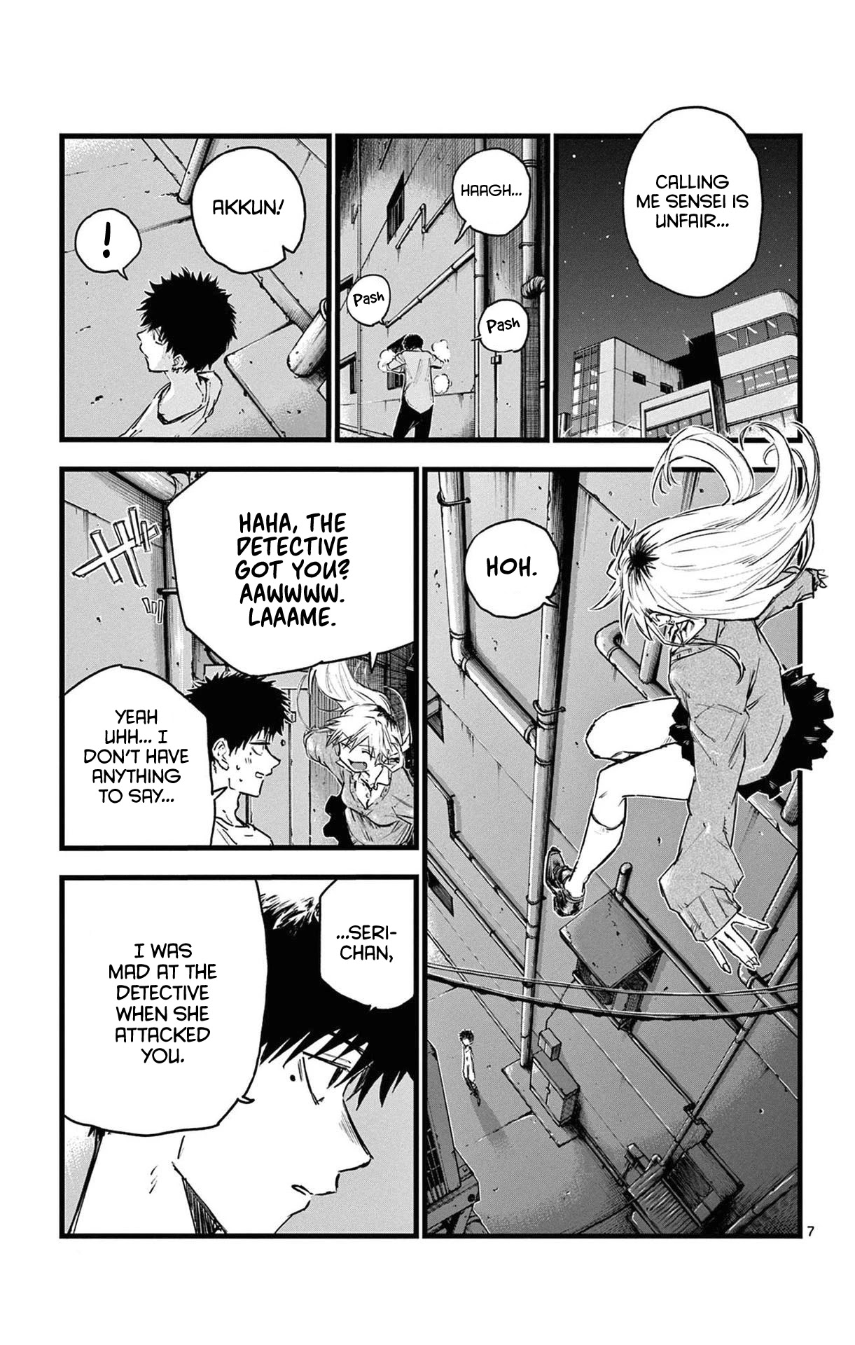 Yofukashi no Uta chapter 87 page 7