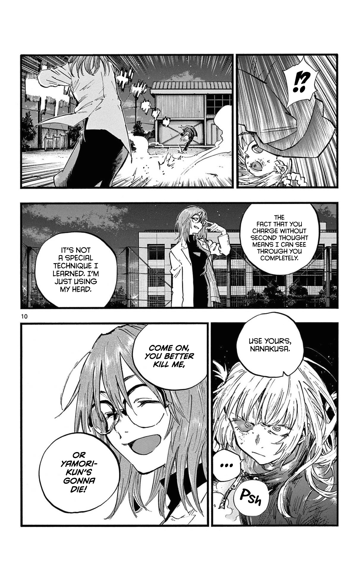 Yofukashi no Uta chapter 88 page 10