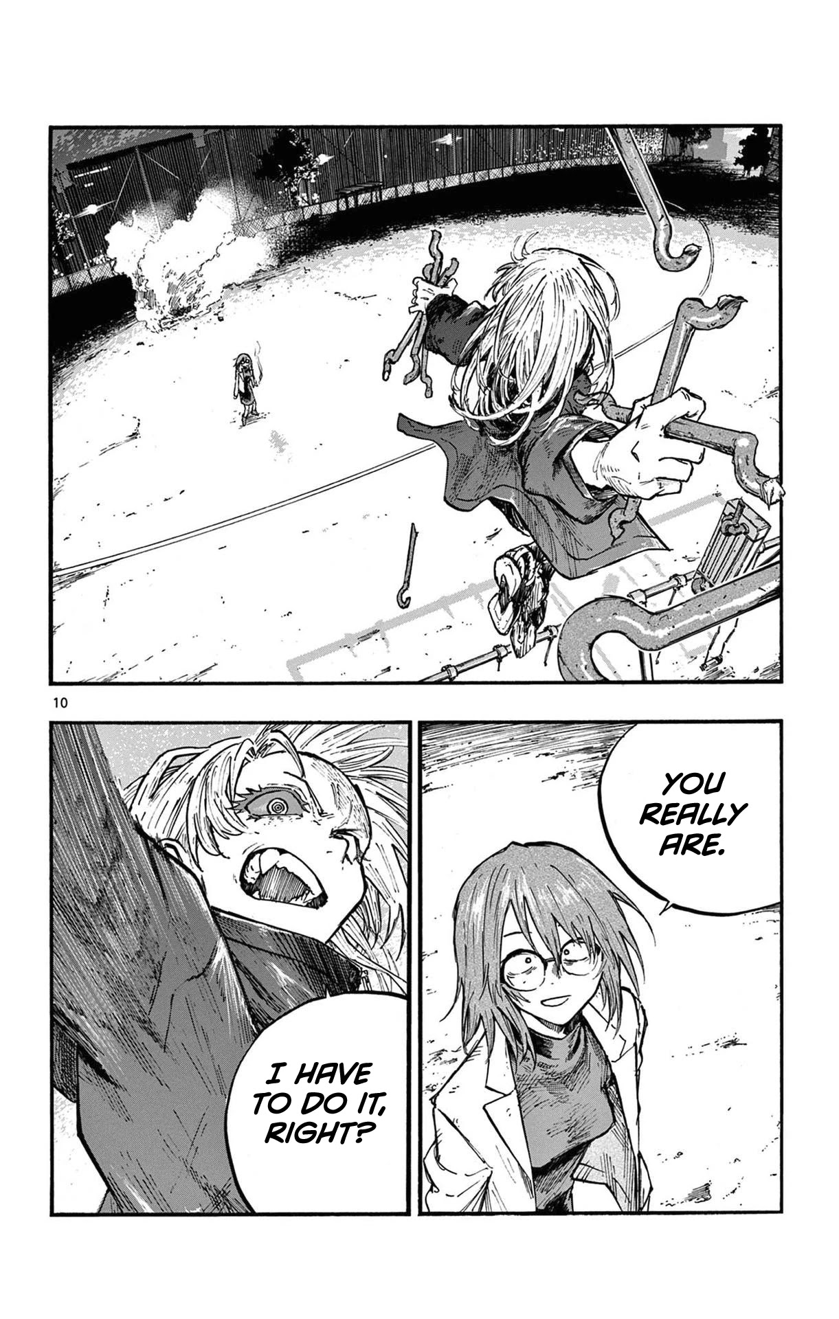 Yofukashi no Uta chapter 89 page 10