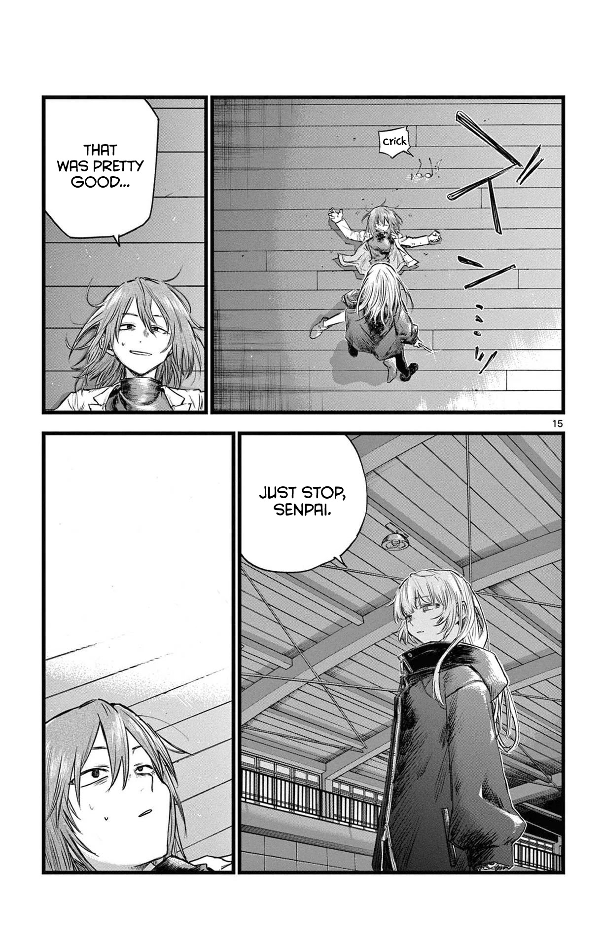 Yofukashi no Uta chapter 89 page 15