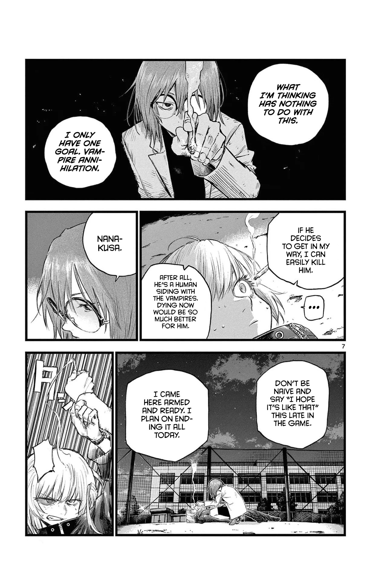 Yofukashi no Uta chapter 89 page 7