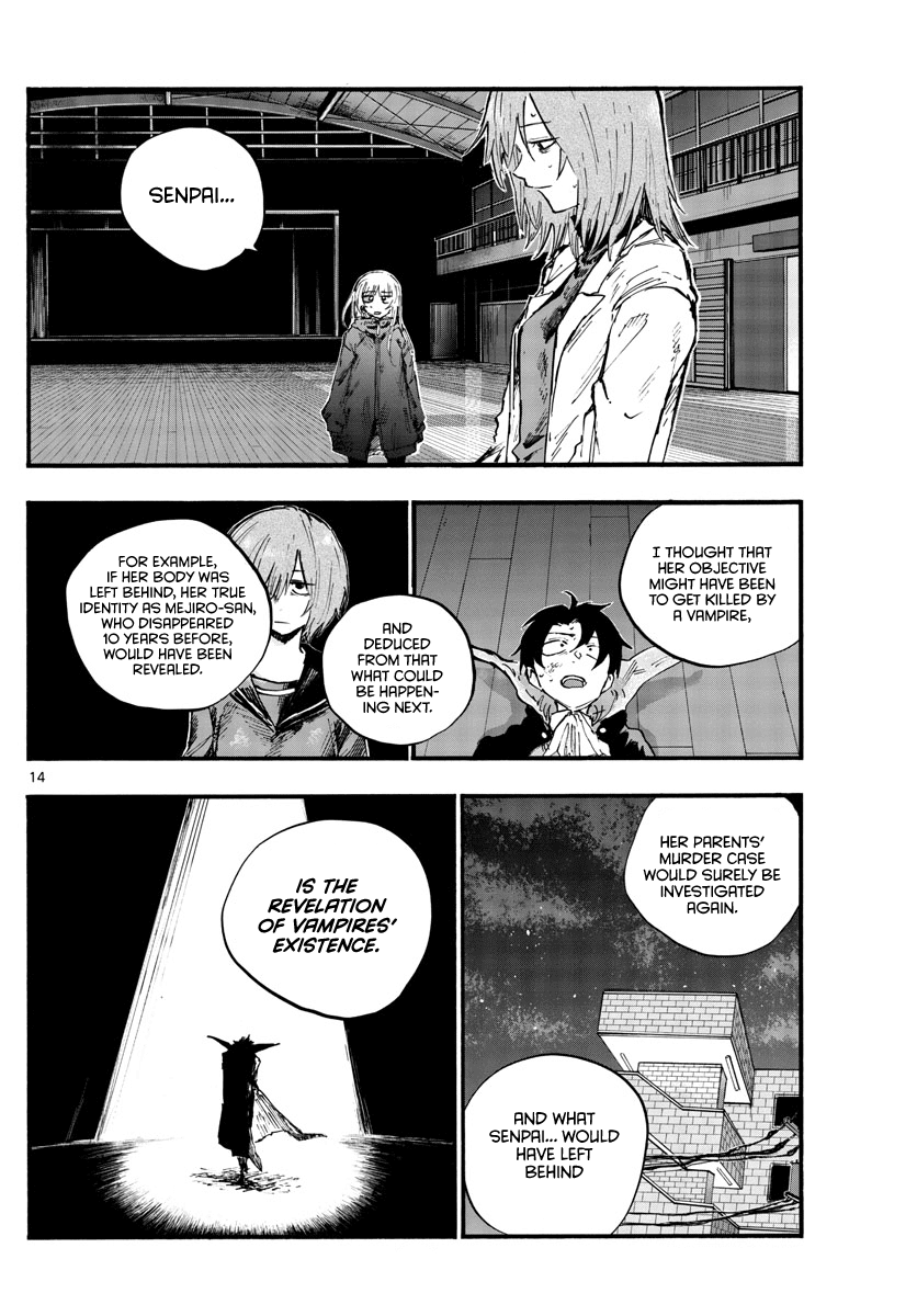Yofukashi no Uta chapter 90 page 14