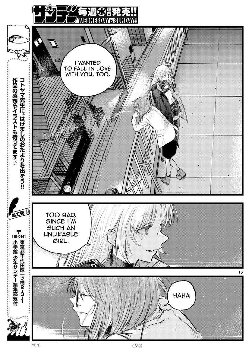 Yofukashi no Uta chapter 93 page 15