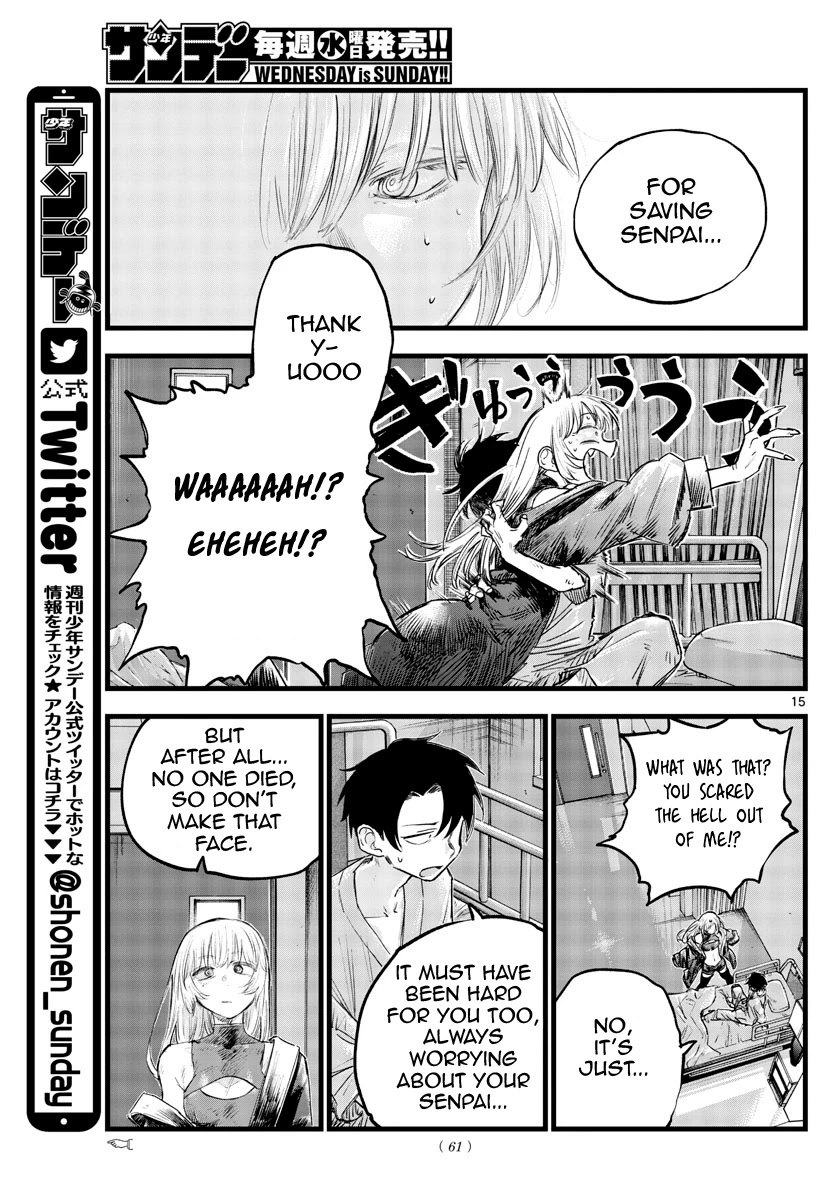 Yofukashi no Uta chapter 94 page 15
