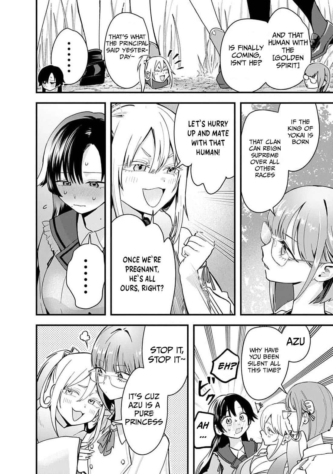 Yokai King Kyun Academy chapter 1 page 12