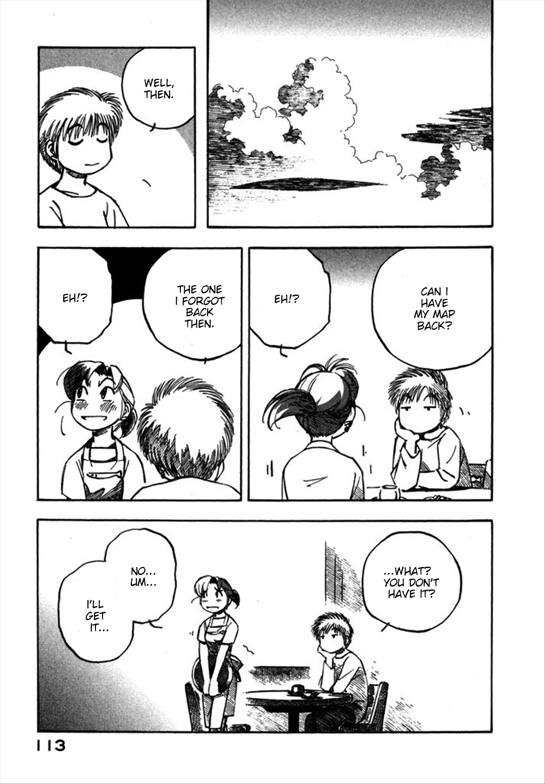 Yokohama Kaidashi Kikou chapter 107 page 13