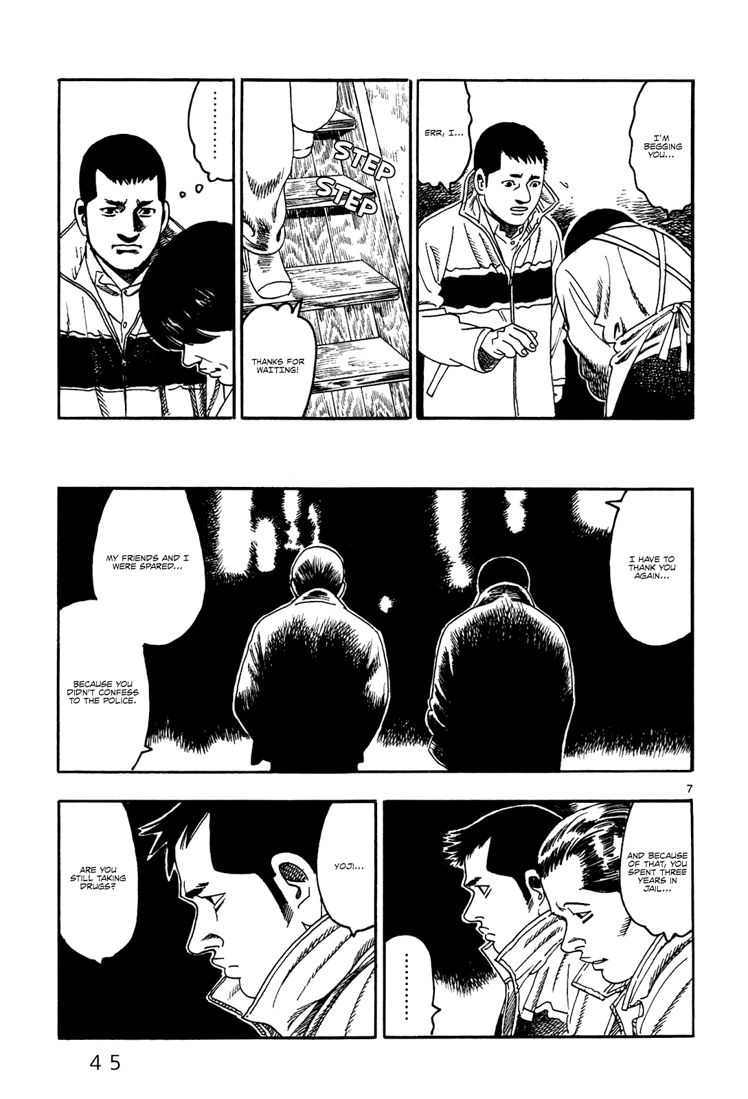 Yomawari Sensei chapter 36 page 9