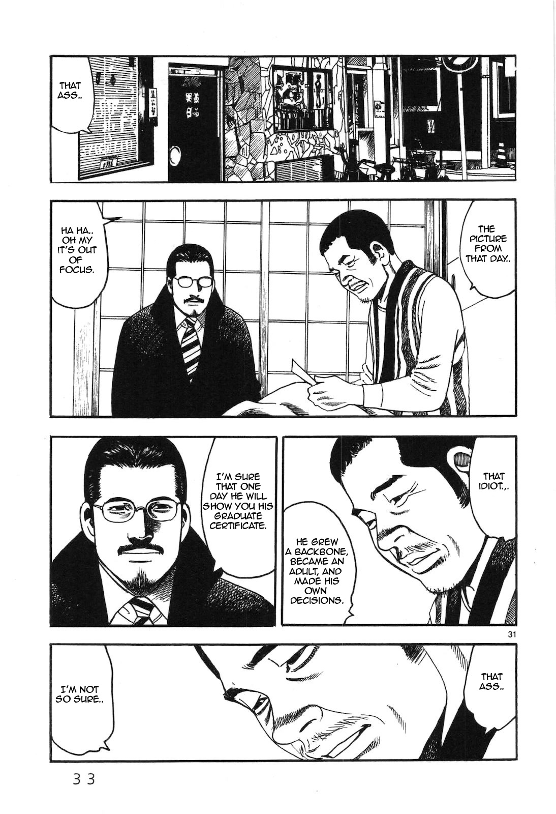 Yomawari Sensei chapter 40 page 36