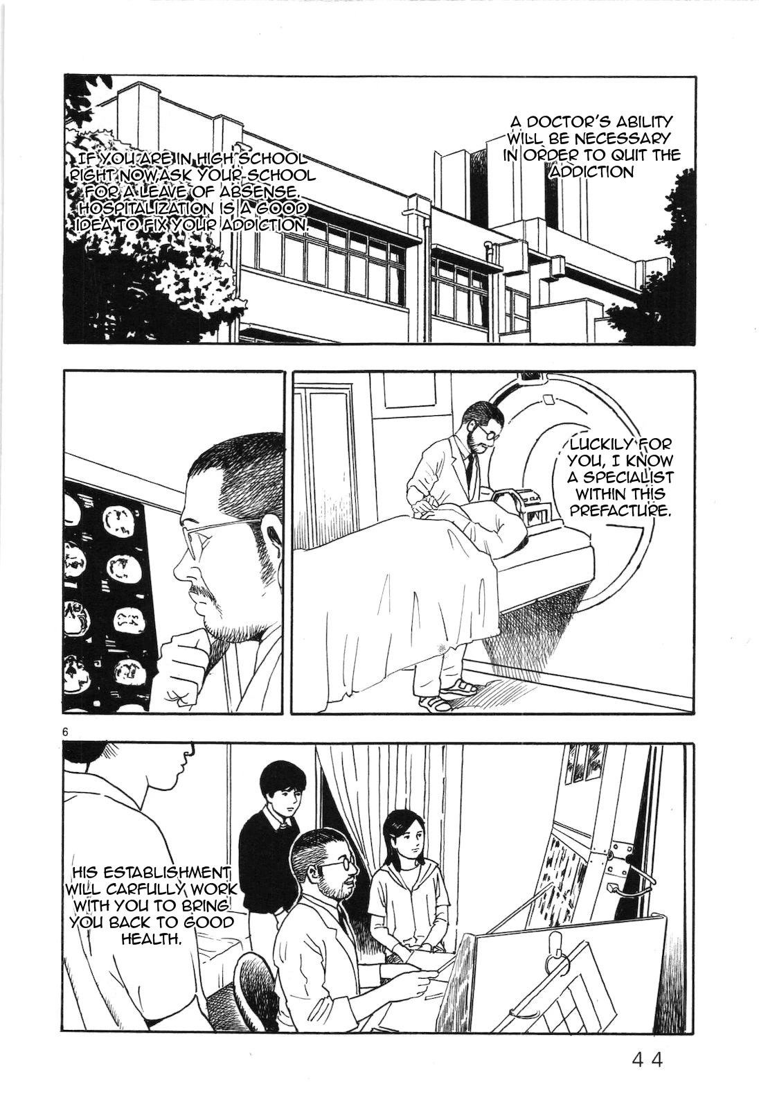 Yomawari Sensei chapter 41 page 6