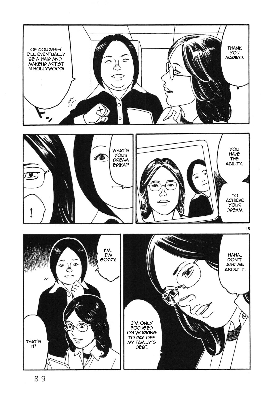 Yomawari Sensei chapter 42 page 15