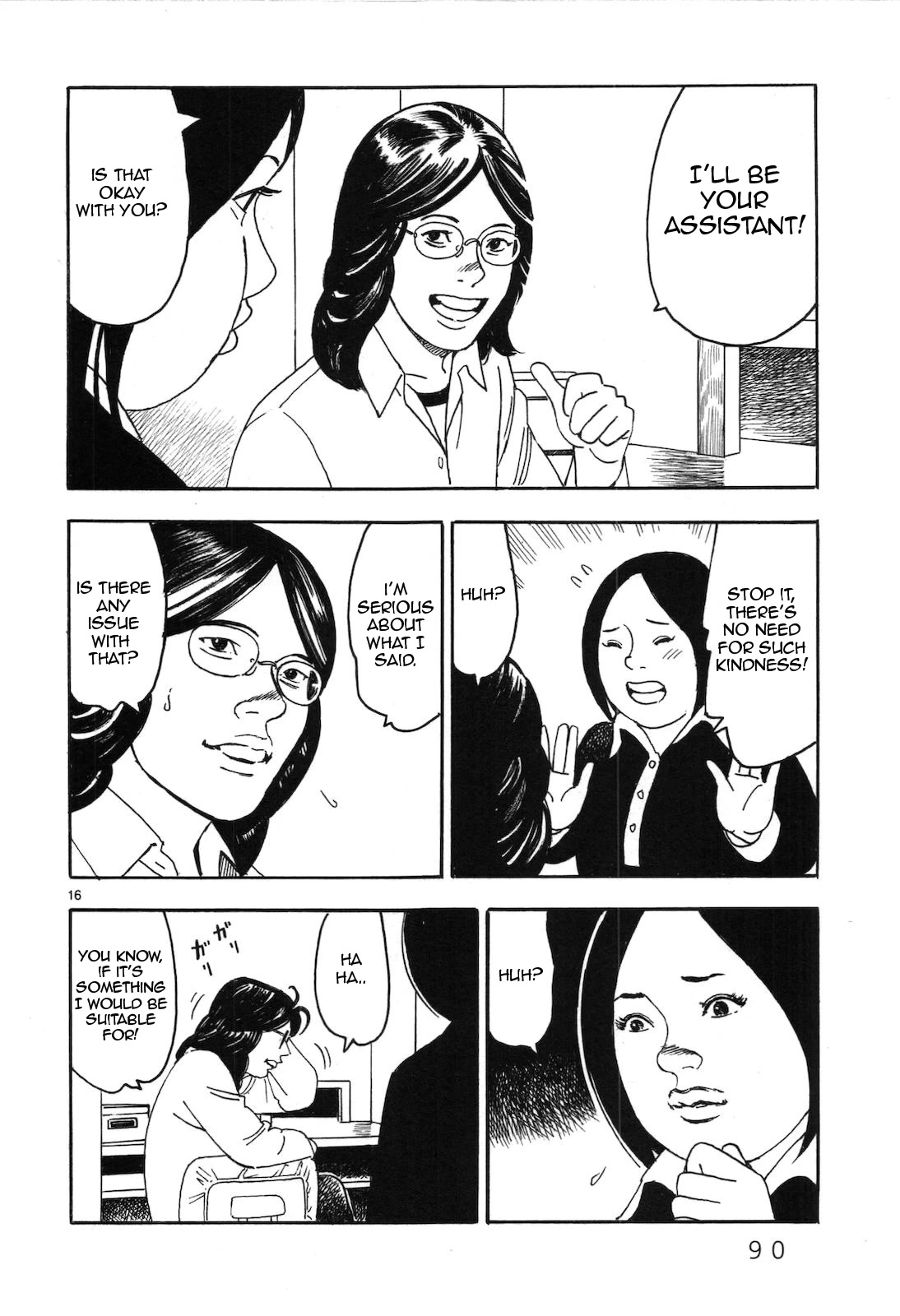 Yomawari Sensei chapter 42 page 16