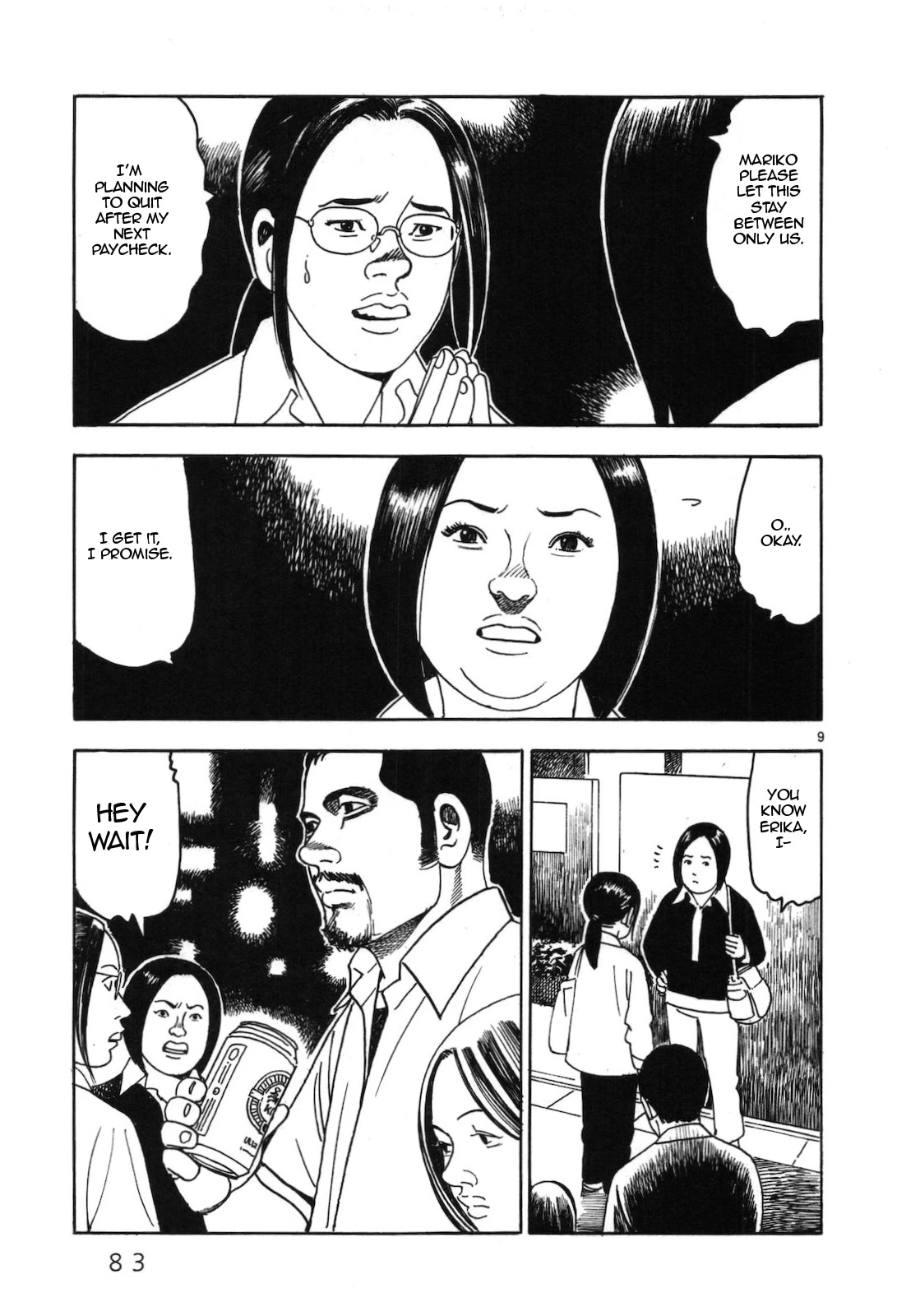 Yomawari Sensei chapter 42 page 9