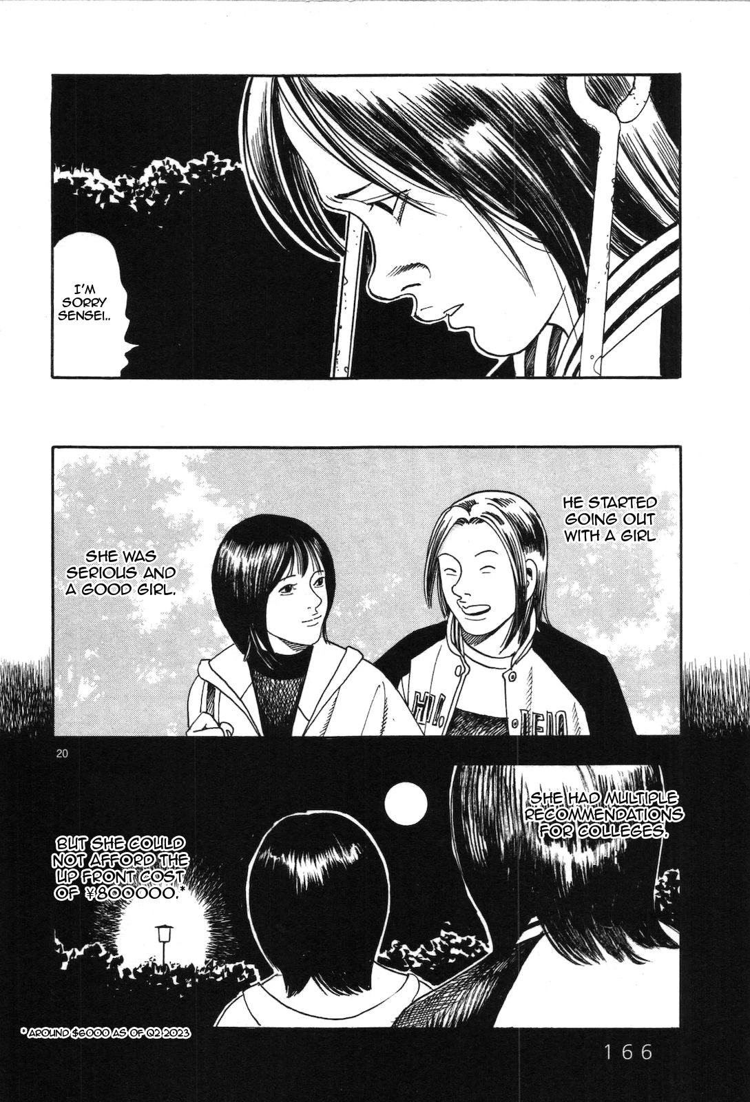 Yomawari Sensei chapter 44 page 20